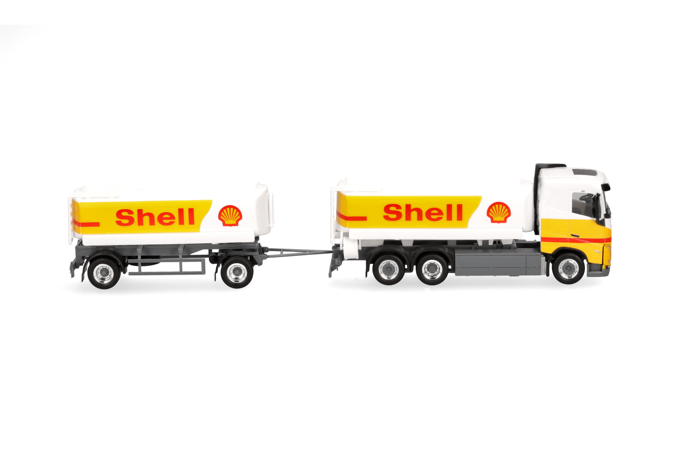 Herpa 316071 | Volvo FH FD 2020 Benzintank-Hängerzug | Shell | 1:87