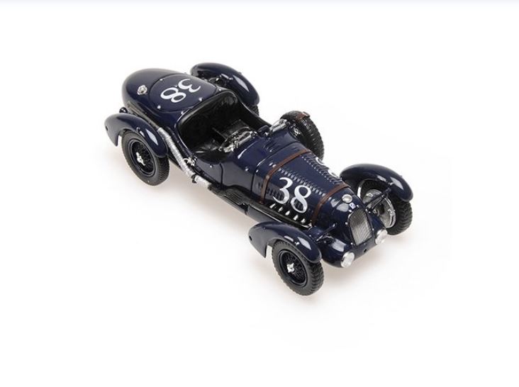 Minichamps 437117130 - Talbot-Lago T26-SS Grand Prix 1936 #38. Limited Edition. 1:43
