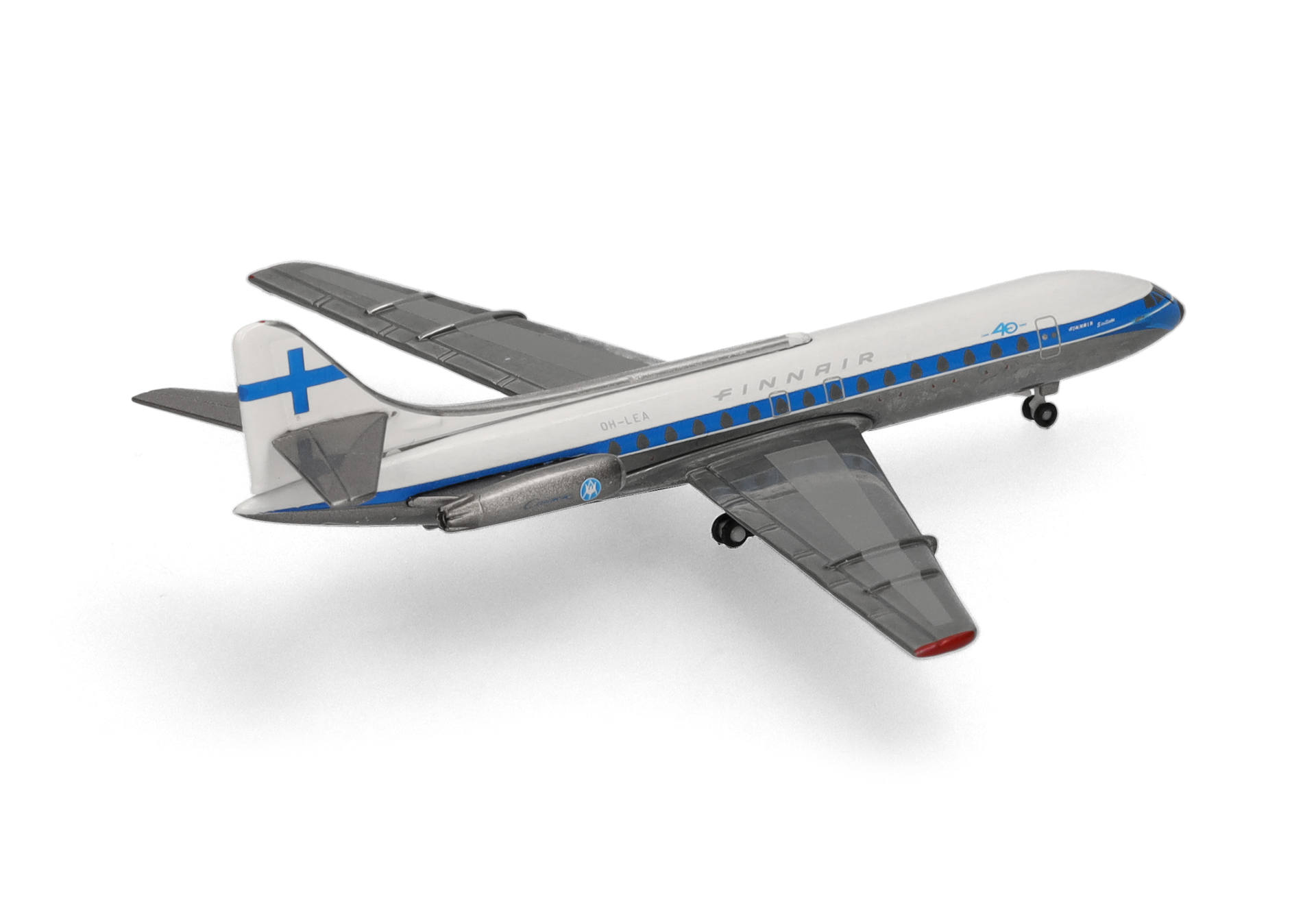 Herpa Wings 538510 | Finnair Sud Aviation Caravelle | OH-LEA | 1:500