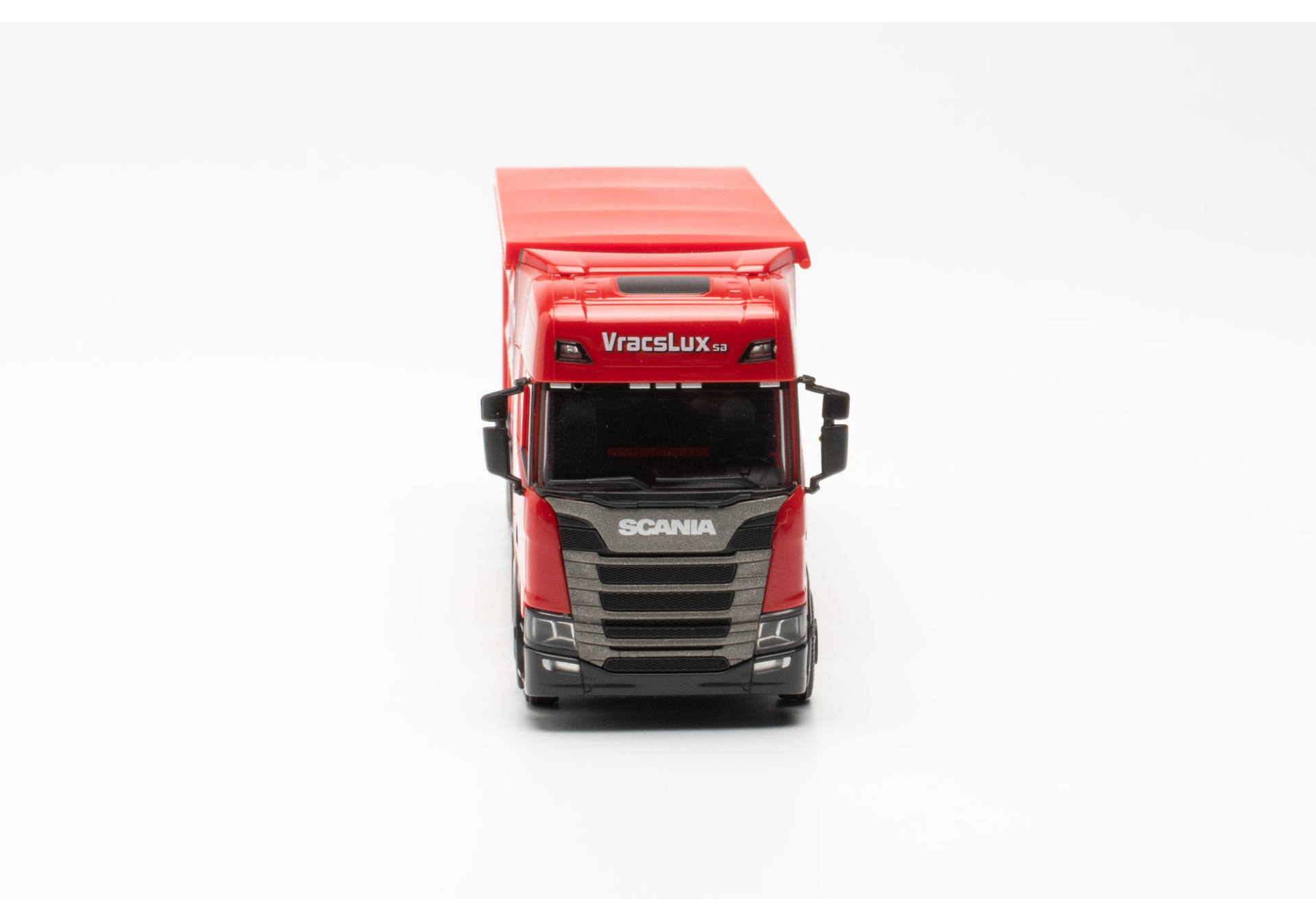 Herpa 316859 | Scania CR 20 HD | Stahlrundmulden-Sattelzug | Vracslux | 1:87