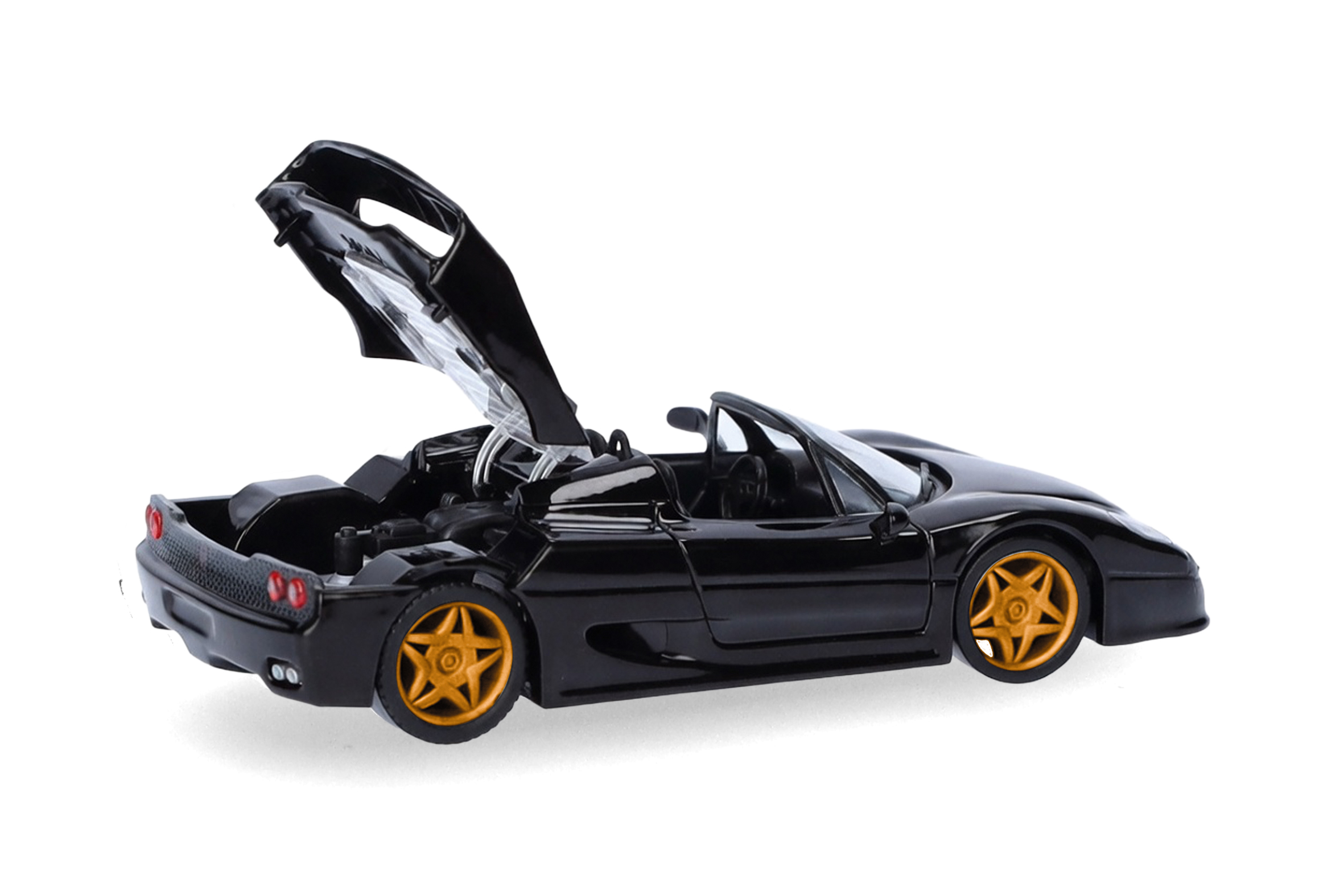Herpa 025492-003 | Ferrari F50 Spider (Motorabdeckung zum Öffnen) | schwarz |  1:87