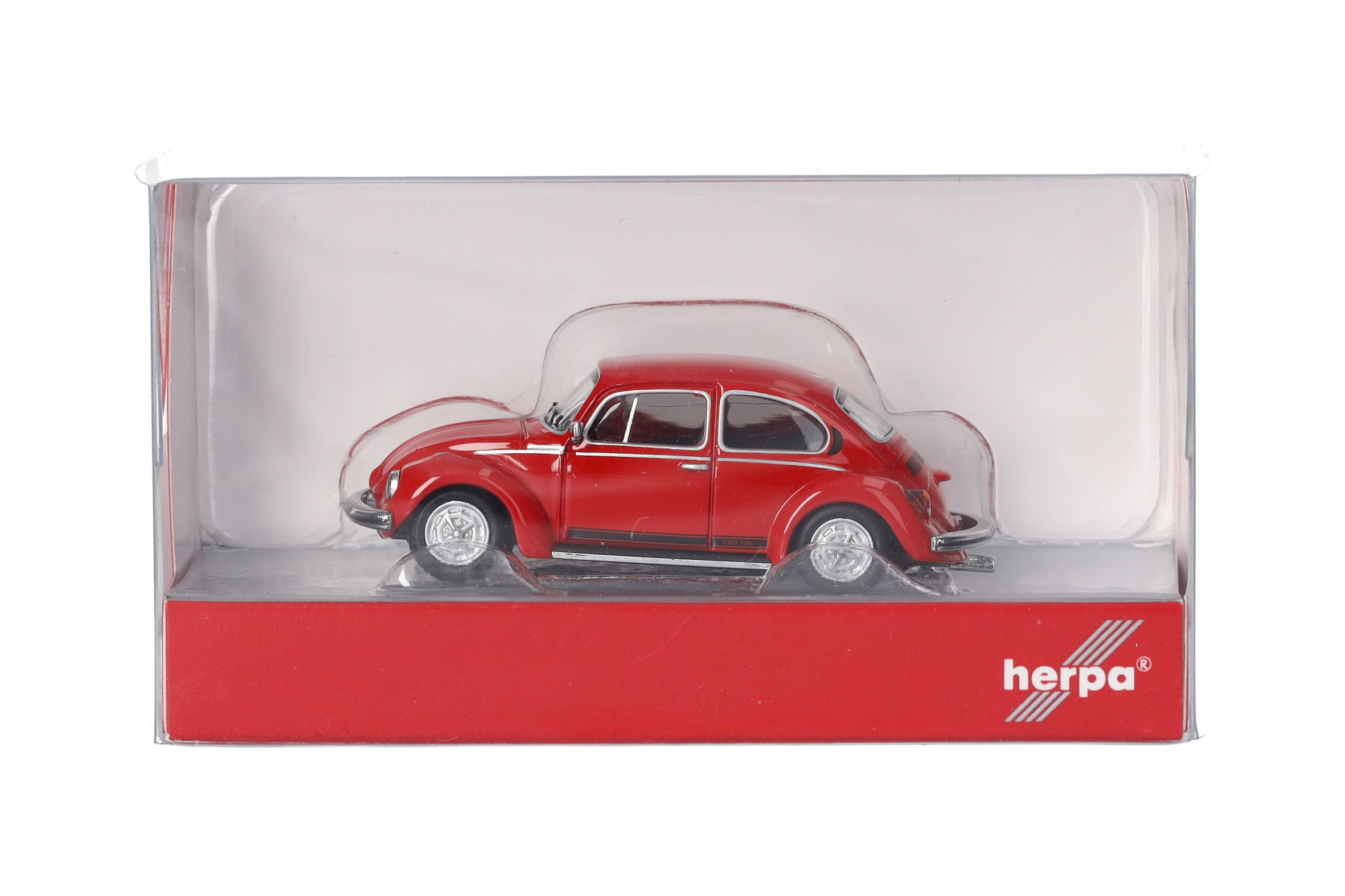 Herpa 421119 | Volkswagen (VW) Käfer 1303 CITY | ibizarot | 1:87
