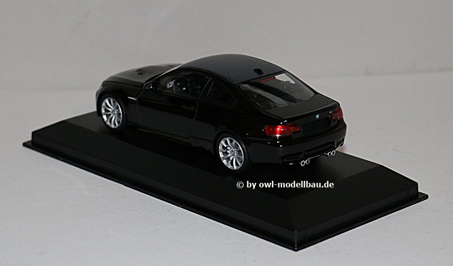 Maxichamps 940026320 - BMW M3 (E92) – 2008 – schwarz. 1:43