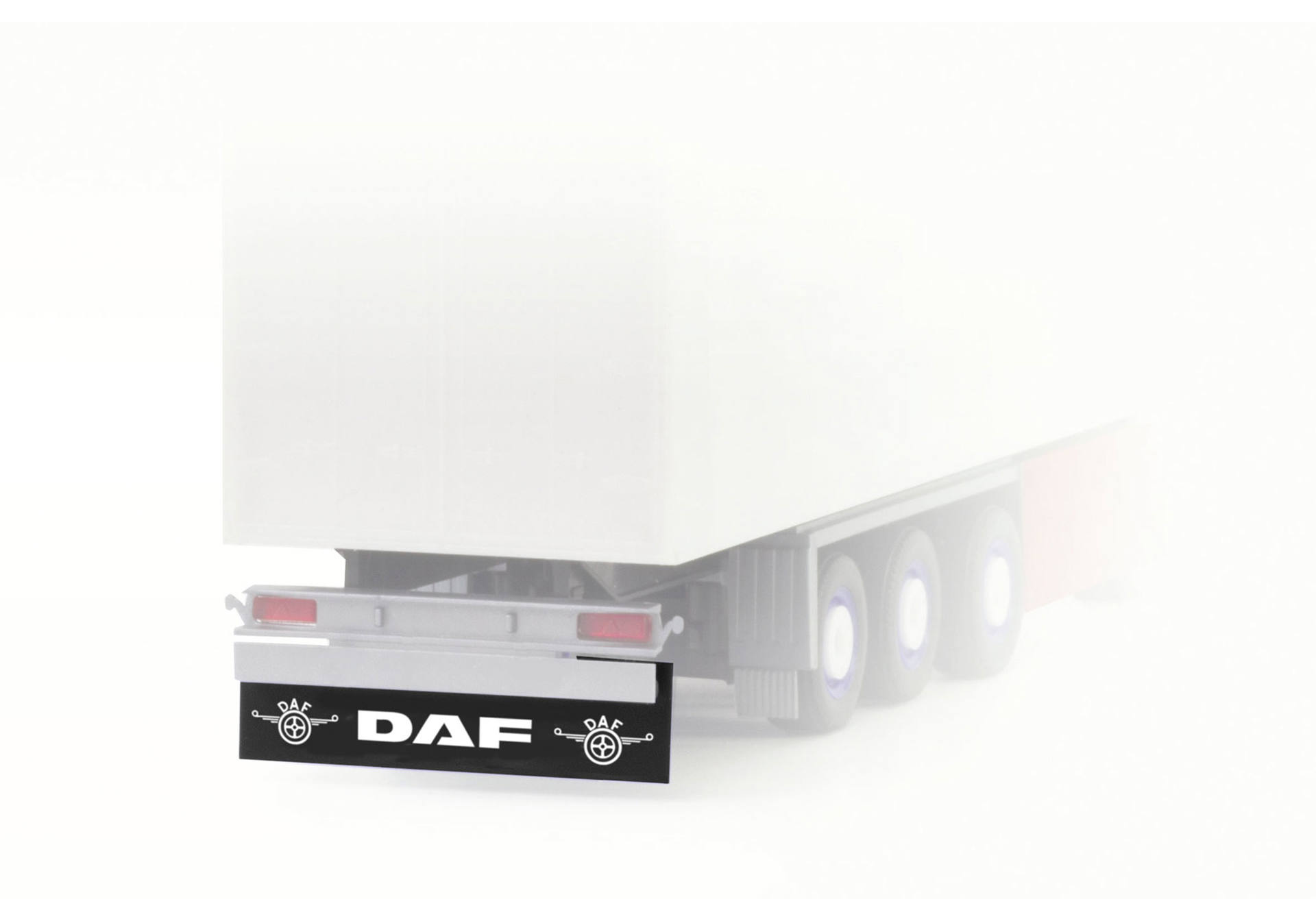 Herpa Zubehör 054386 | Heckspritzlappen für Auflieger und LKW | DAF | 1:87