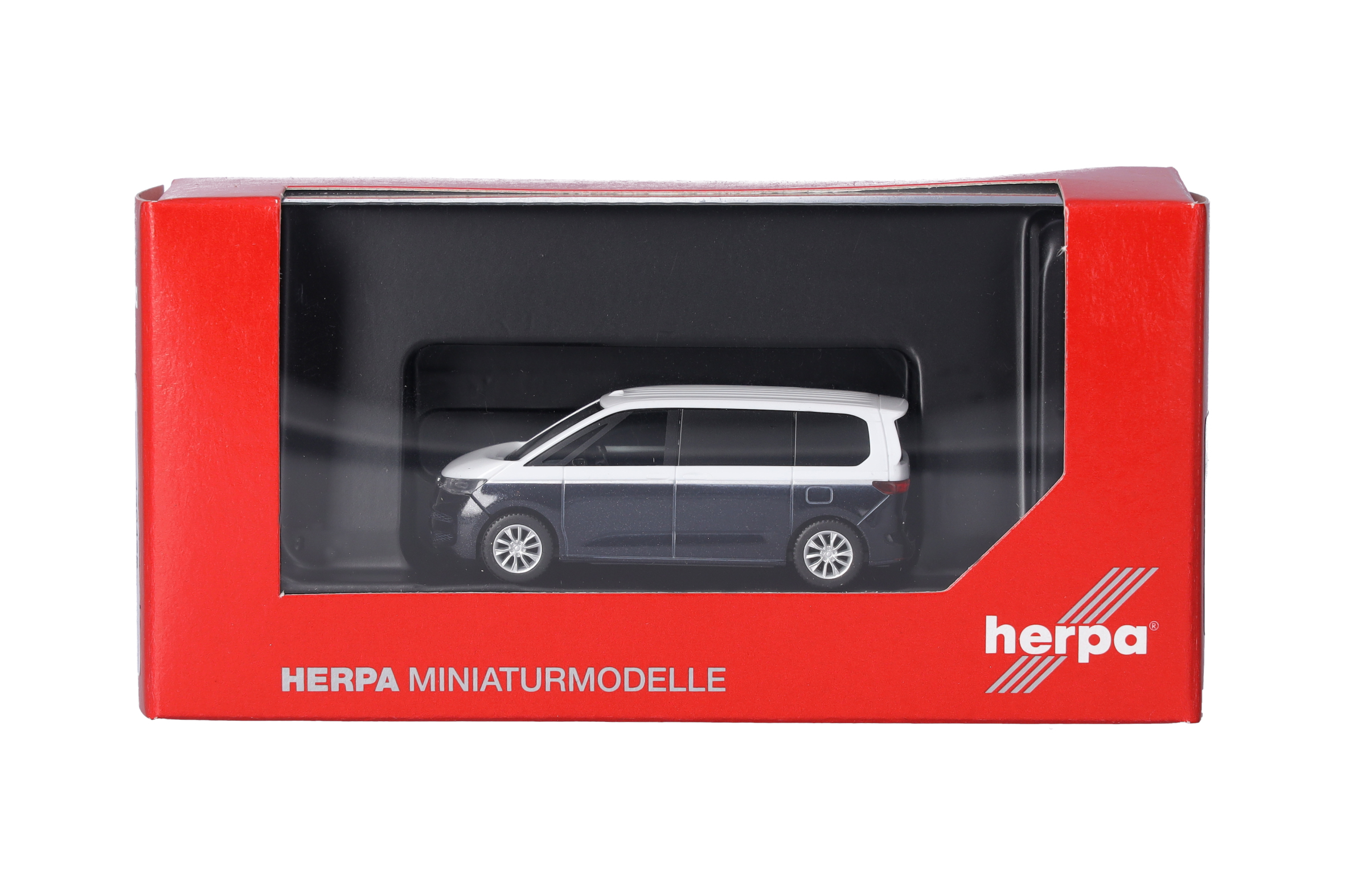 Herpa 430425 | Volkswagen (VW) Multivan | Bi-Color | candyweiß-starlightblue | 1:87