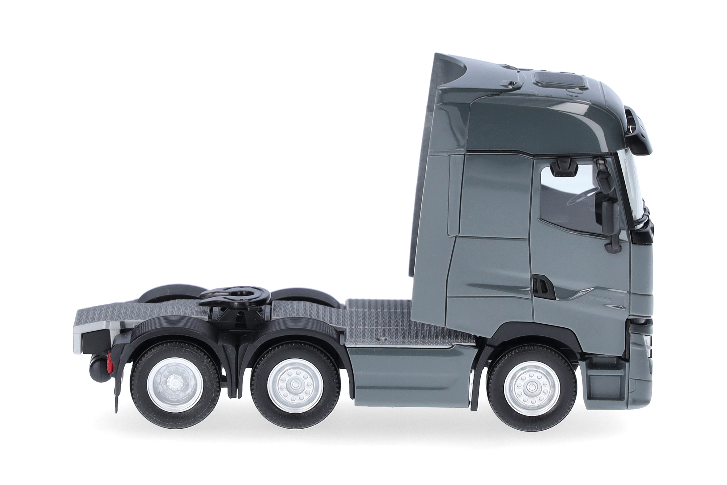 Herpa 315104-004 | Renault T Facelift Zugmaschine 3achs (6x2), grau | 1:87