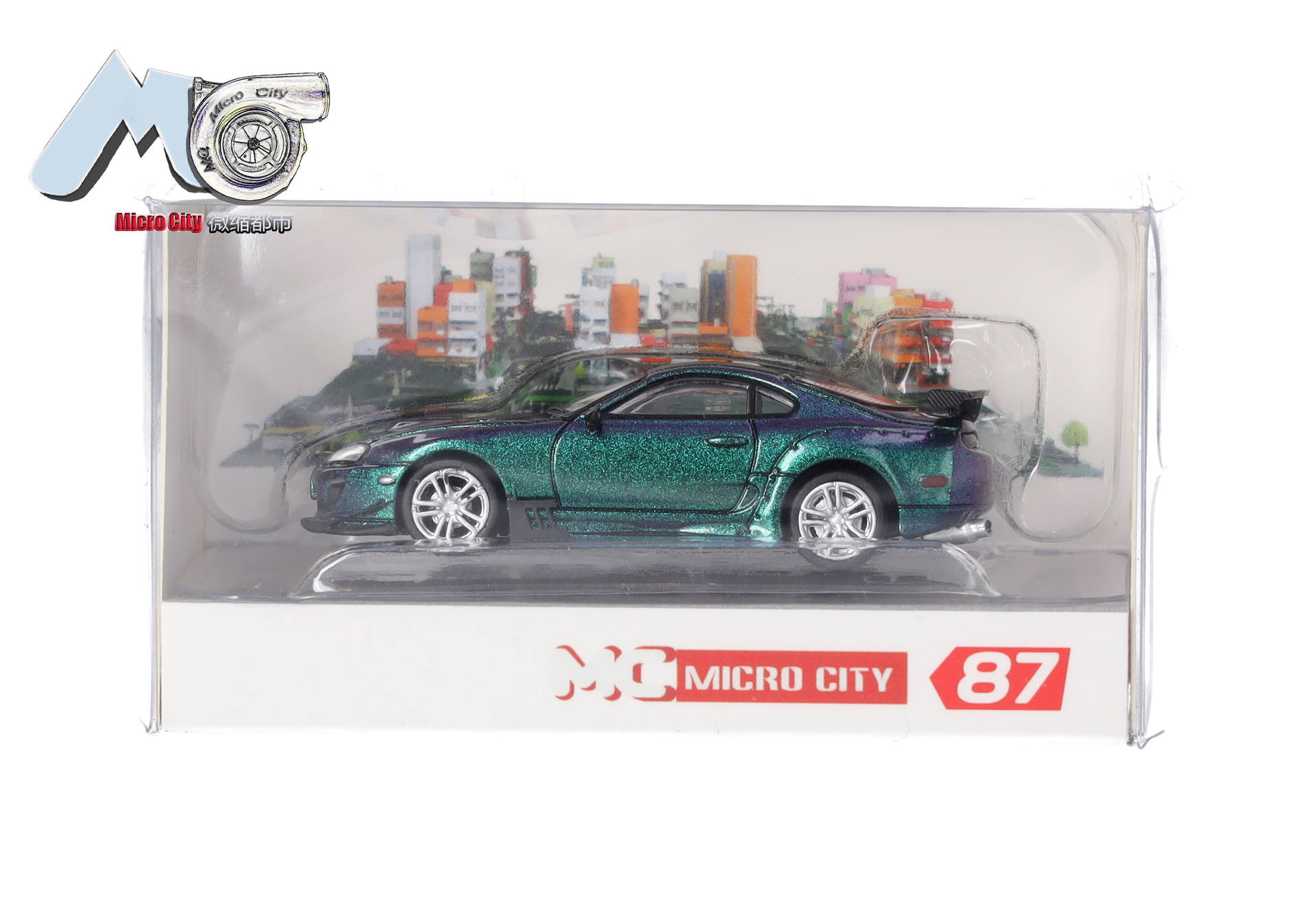 Herpa MicroCity 87MC000015 | Toyota Supra, Flip-Flop (1993-2002) | 1:87