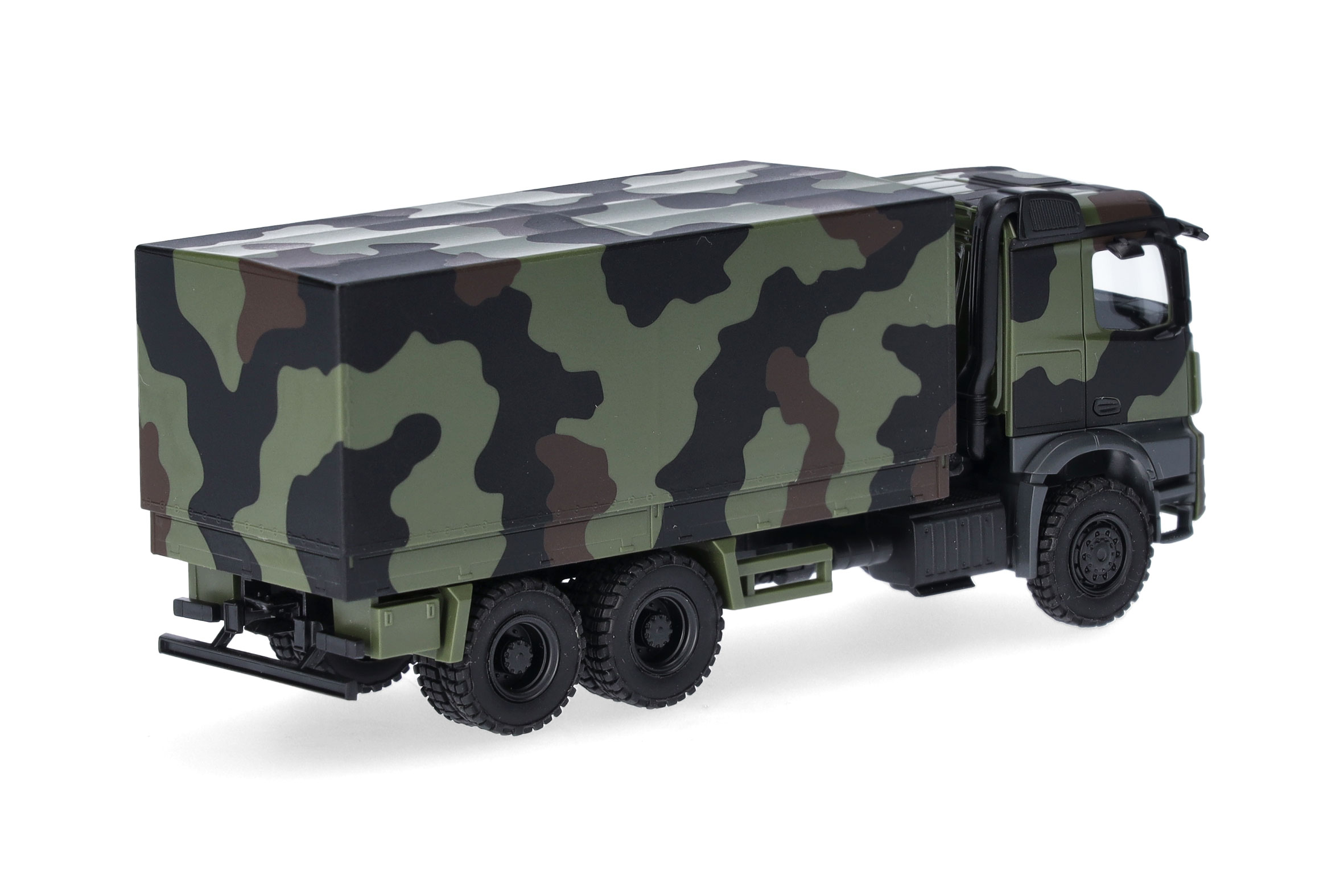 Herpa 746991-002 | Mercedes-Benz Arocs 6x6 Pritsche/Plane | dekoriert | 1:87