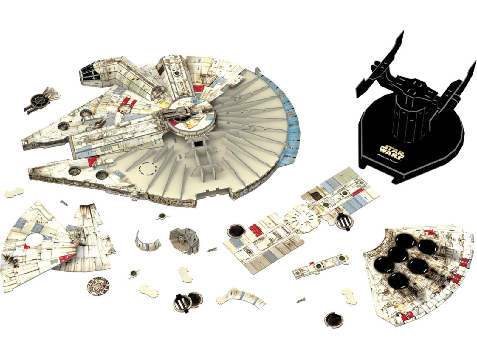 Revell 4D Puzzle 00323| Star Wars - Millennium Falcon| 1:72
