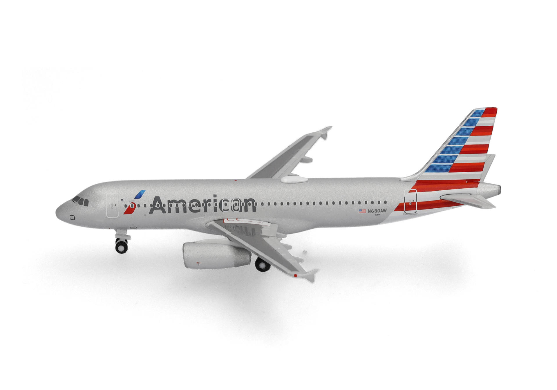Herpa Wings 538879 | American Airlines Airbus A320 - N680AW | 1:500