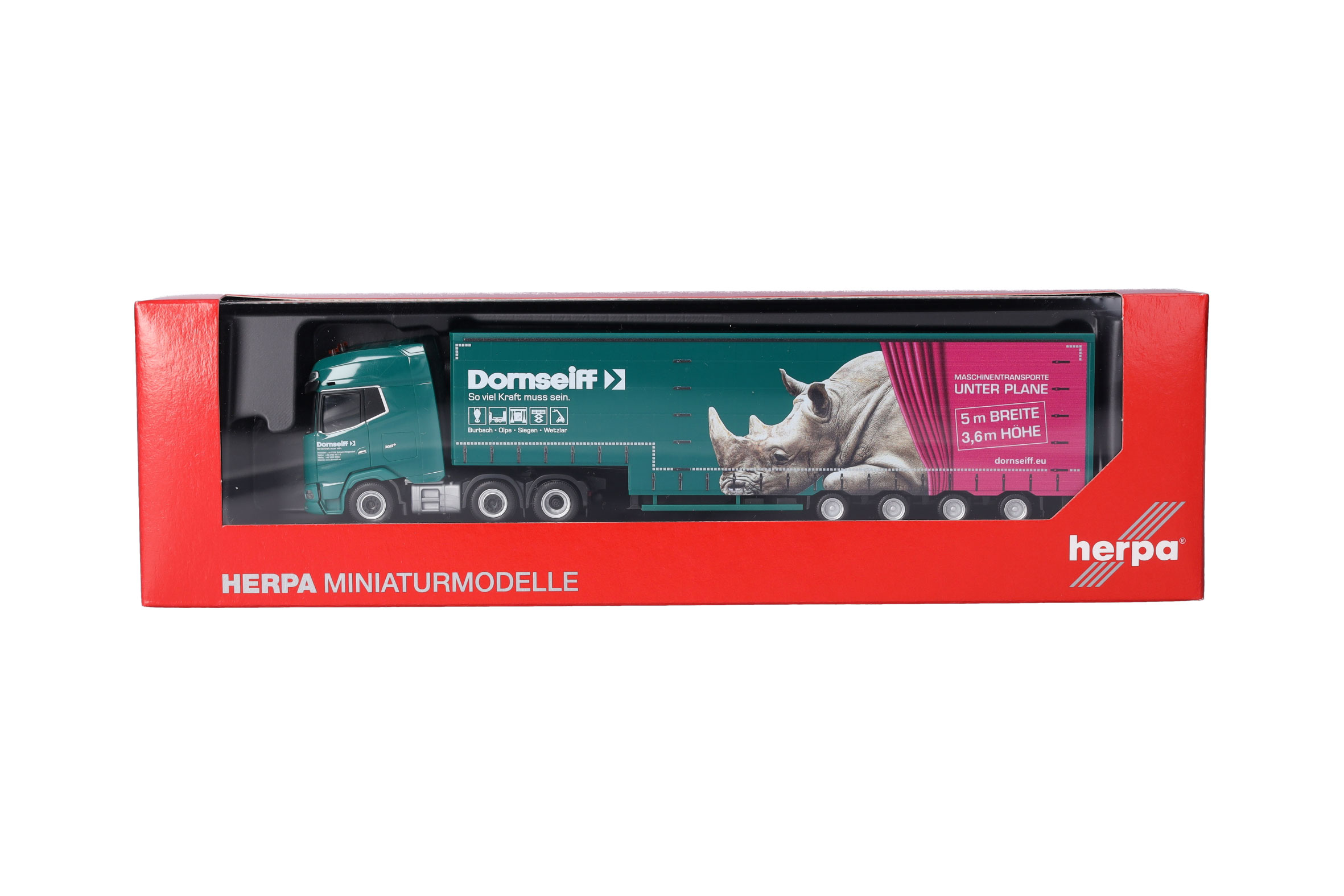 Herpa 319454 | DAF XG+ | Volumen-Sattelzug | Dornseiff | 1:87
