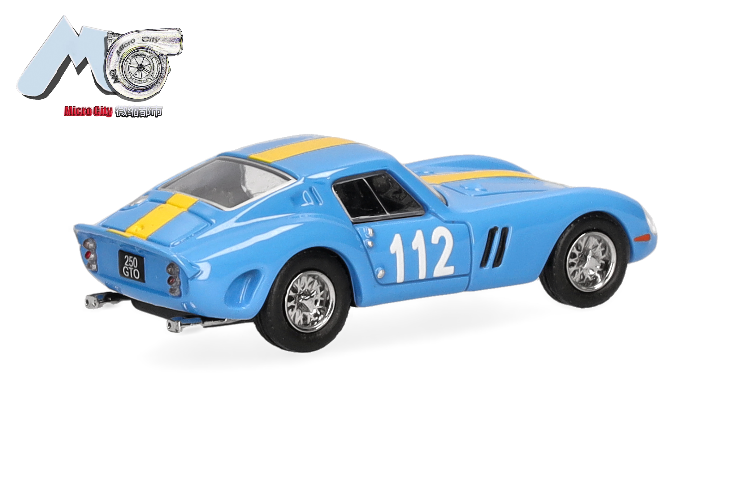 Herpa MicroCity 87MC000058 | Ferrari 250 GTO "112" | blau | 1:87