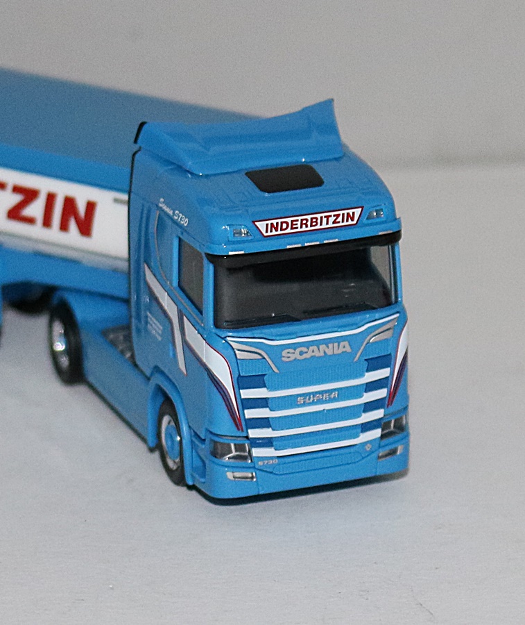 Herpa 956208 | Scania CS20 ND Kipp-Sattelzug | Inderbitzin | 1:87