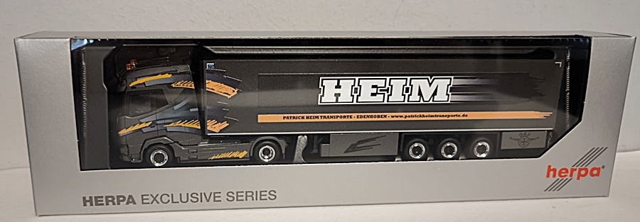 Herpa 957632 | DAF XG+ Kühlkoffer Sattelzug | Heim | 1:87