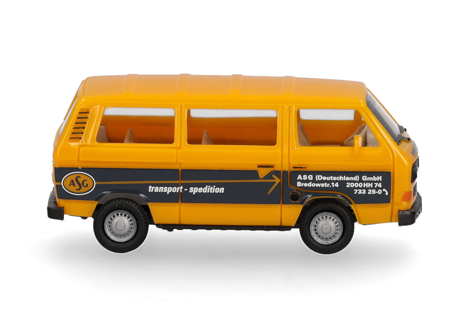 Herpa 099219 | VW T3 Bus | ASG Hamburg | 1:87