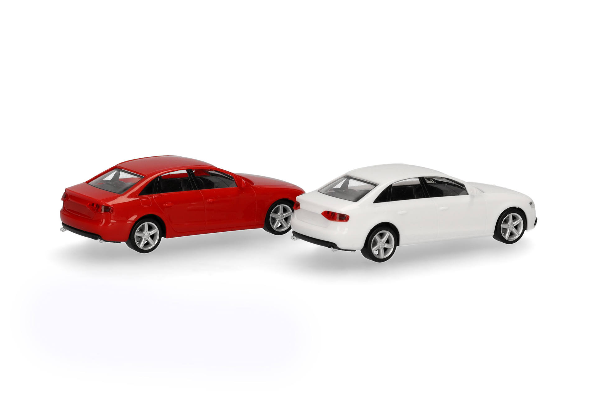 Herpa MiniKit 014144 | Audi A4 Limousine | weiß/rot | 1:87