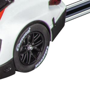 91172 Carrera 132 | Vorder- und Hinterachse (31010, 31011, 27686, 27687)