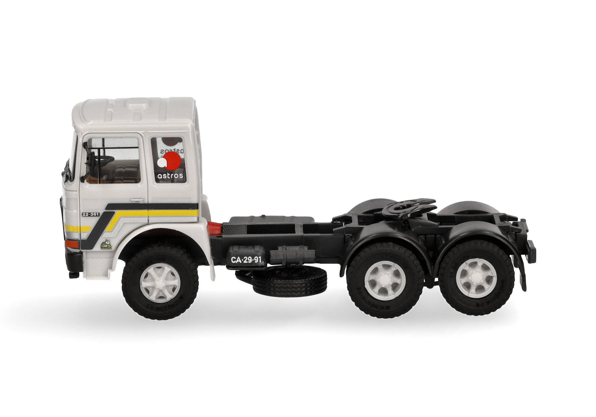 Herpa 320481 | MAN F8 3achs | Auf Achse (HD Logistics) | 1:87