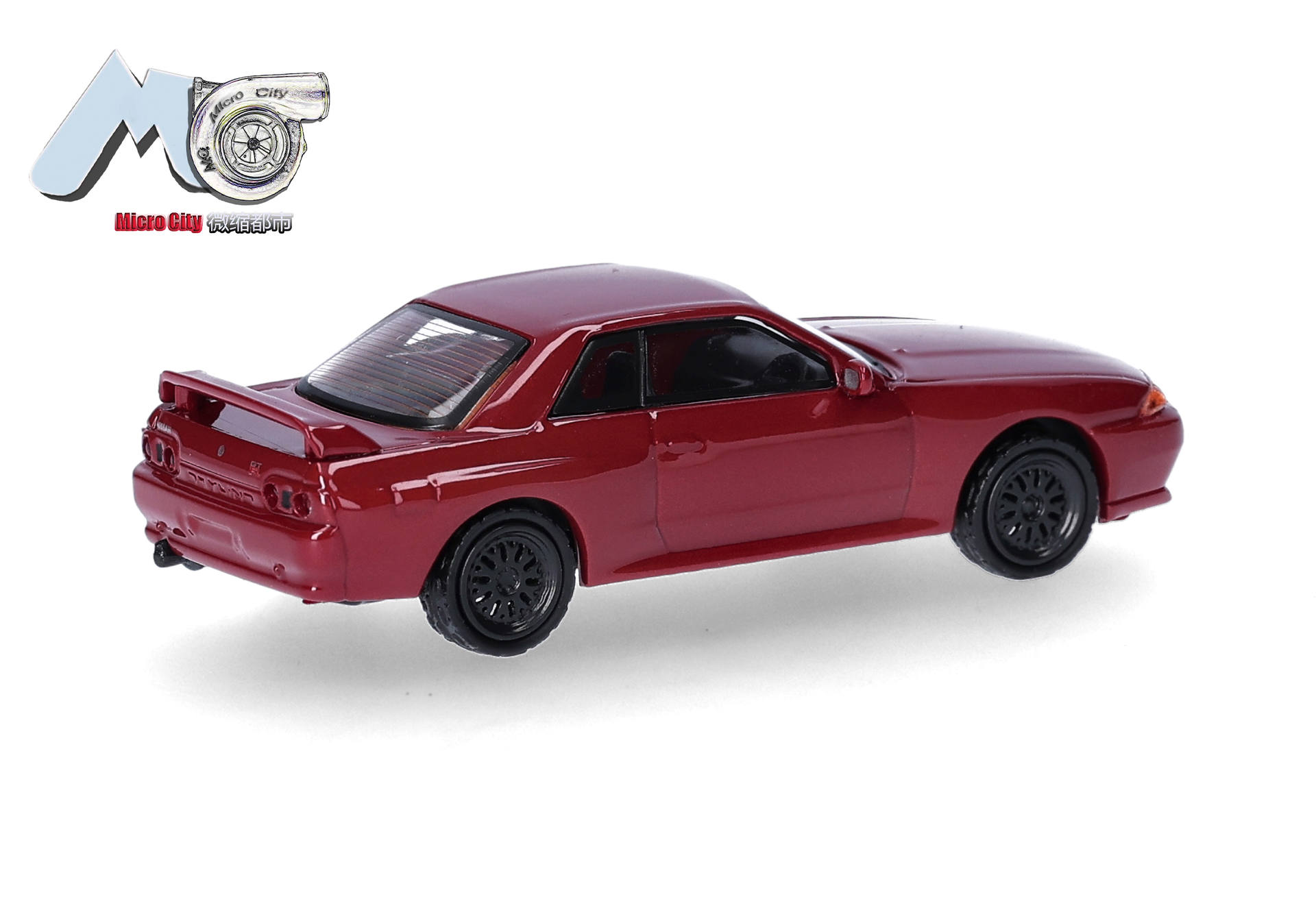 Herpa MicroCity 87MC000093 | Nissan Skyline GTR32 | weinrot | 1:87