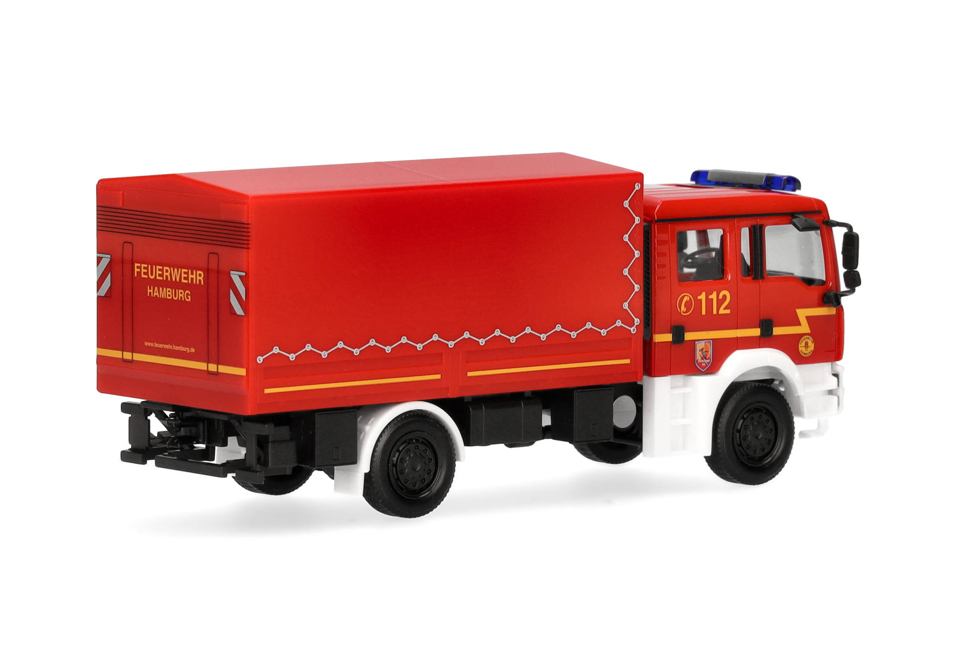 Herpa 098984 | MAN TGA M GW Dekon P-2 (MzKW) | Feuerwehr Hamburg | 1:87