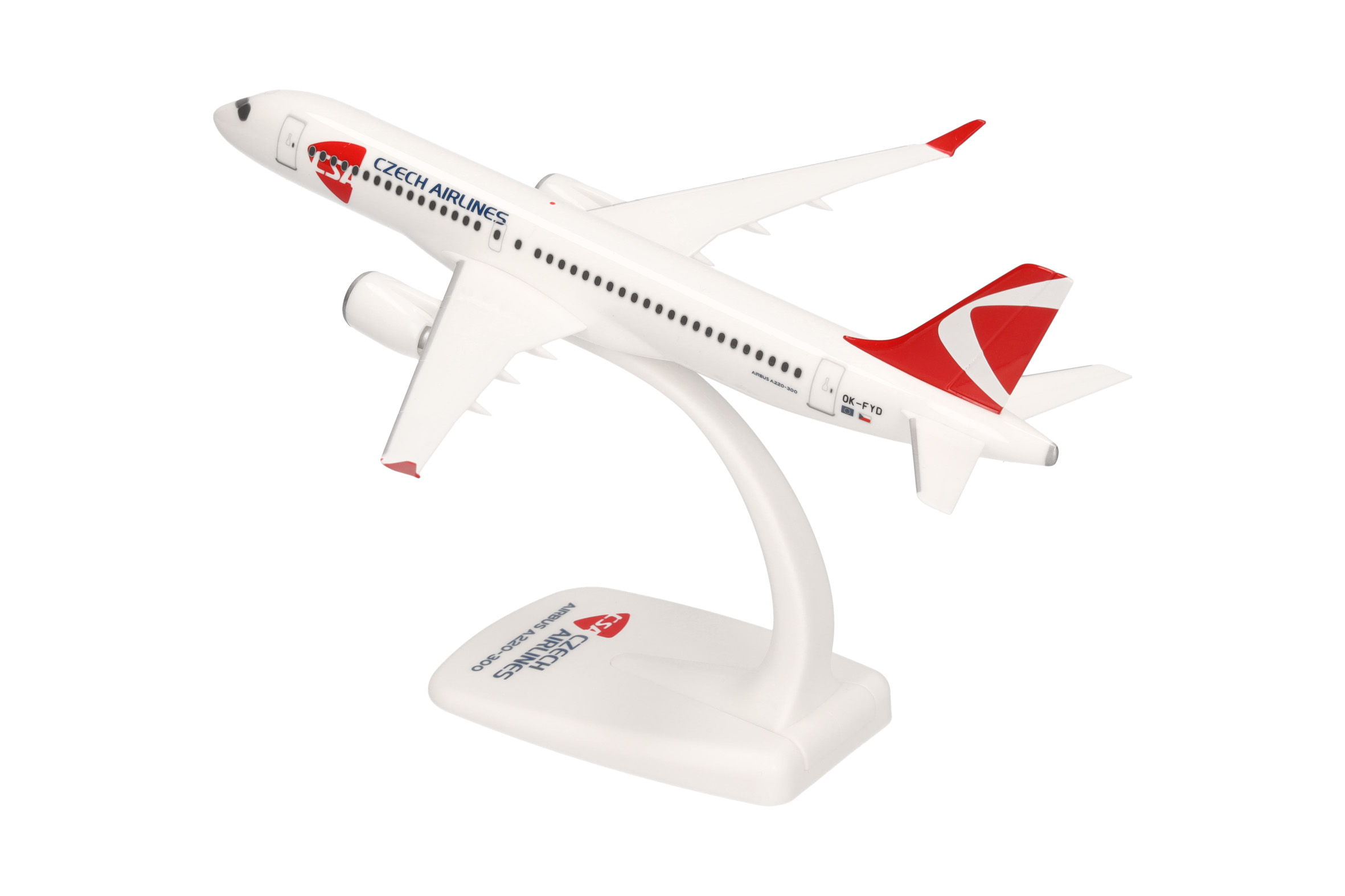 Herpa Wings SF 614733 | CSA Czech Airlines Airbus A220-300 | 1:200