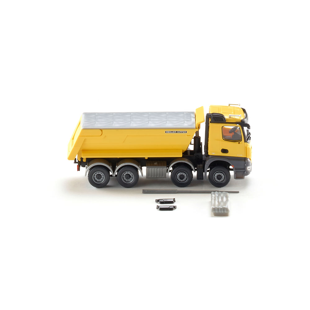 Wiking 067449 | Muldenkipper Meiller/ MB Arocs - zinkgelb | 1:87