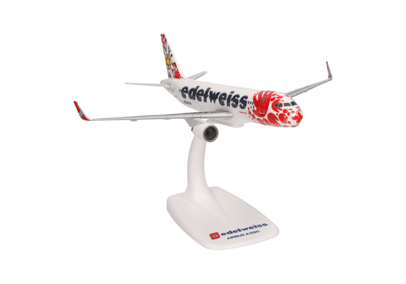 Herpa Wings SF 613712 | Edelweiss Air Airbus A320 | Help Alliance | HB-JLT | 1:200