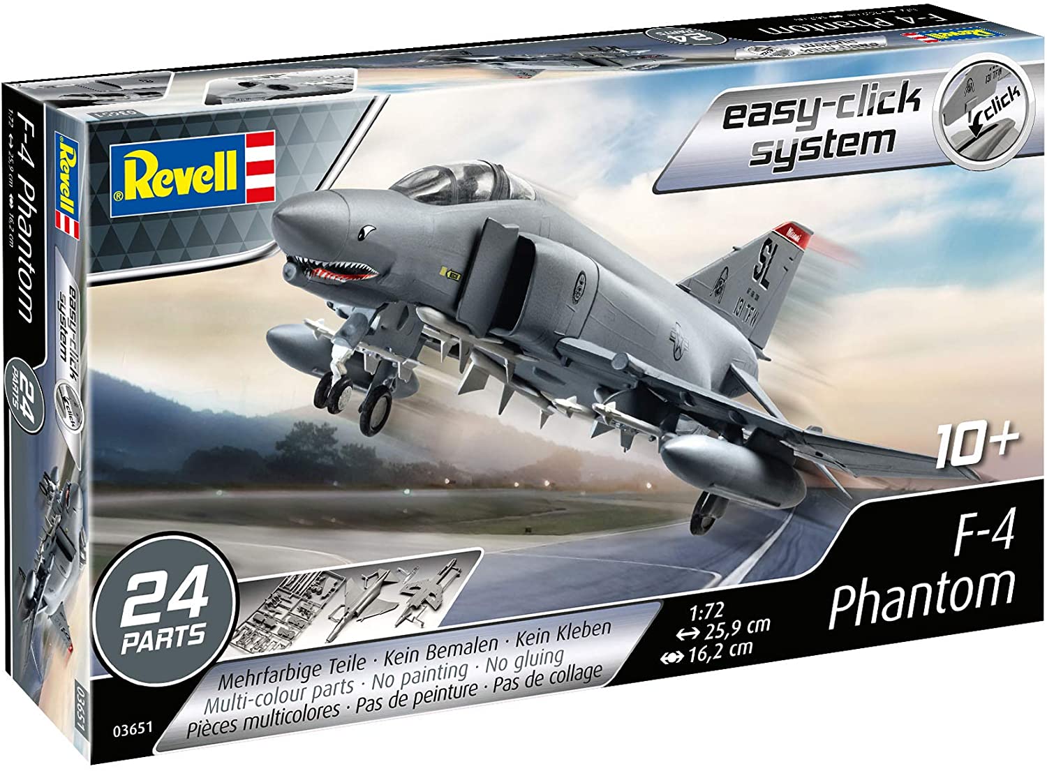 Revell easy-click 03651 - F-4E Phantom. 1:72