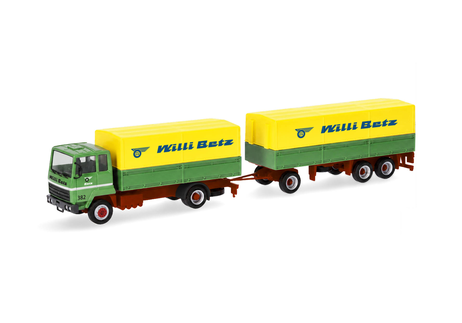 Herpa 321051 | Ford Transconti Planen-Hängerzug | Willi Betz | 1:87