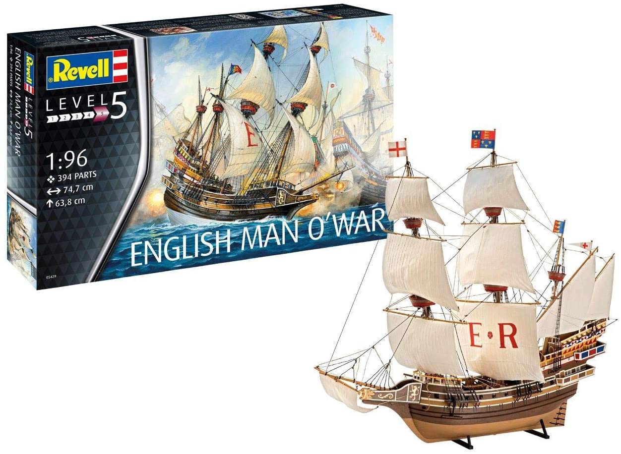 Revell 05429 - English Man O'War. 1:96