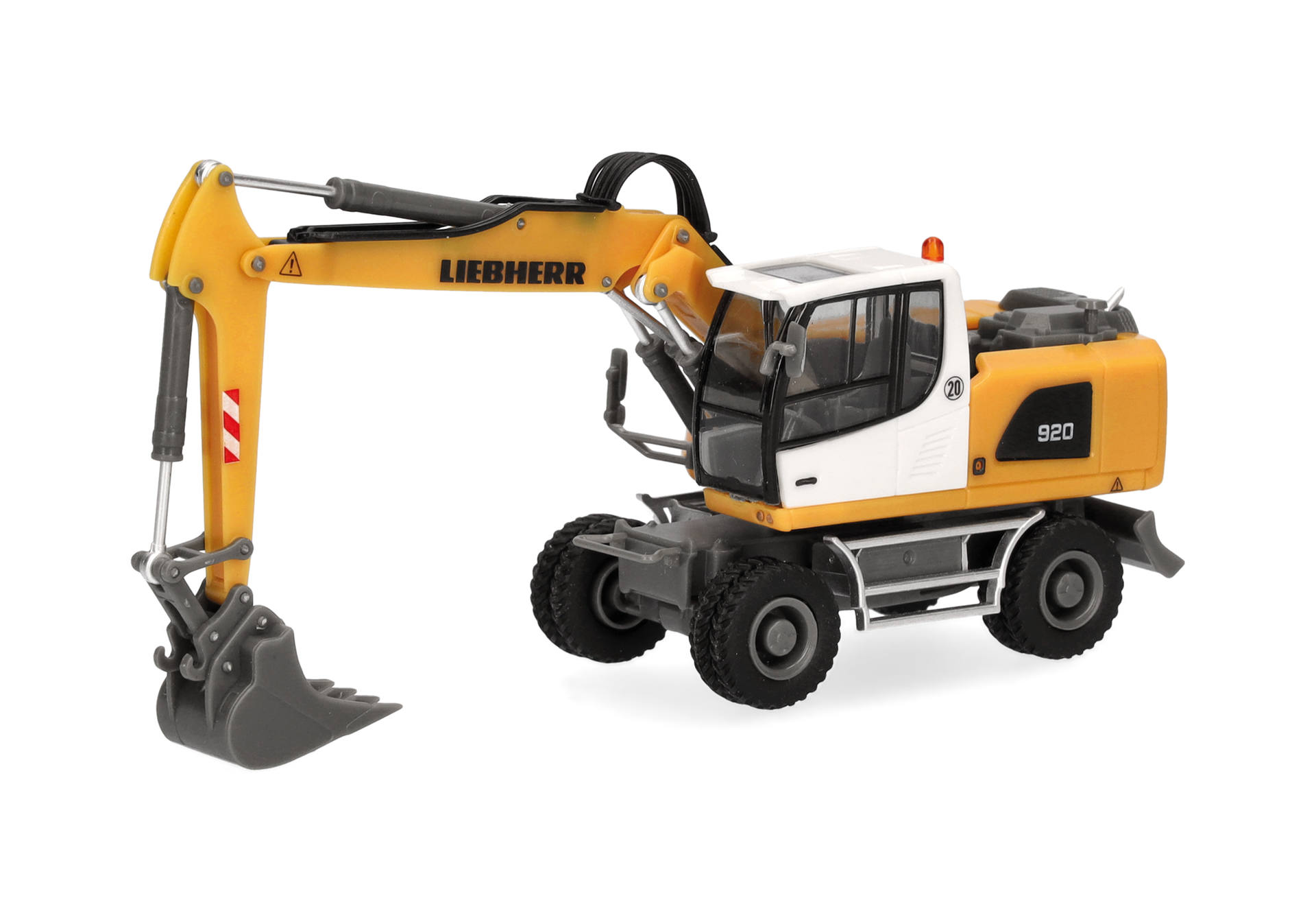 Herpa 319997 | Liebherr Mobilbagger A920 (mit drei Anbaugeräten) | 1:87