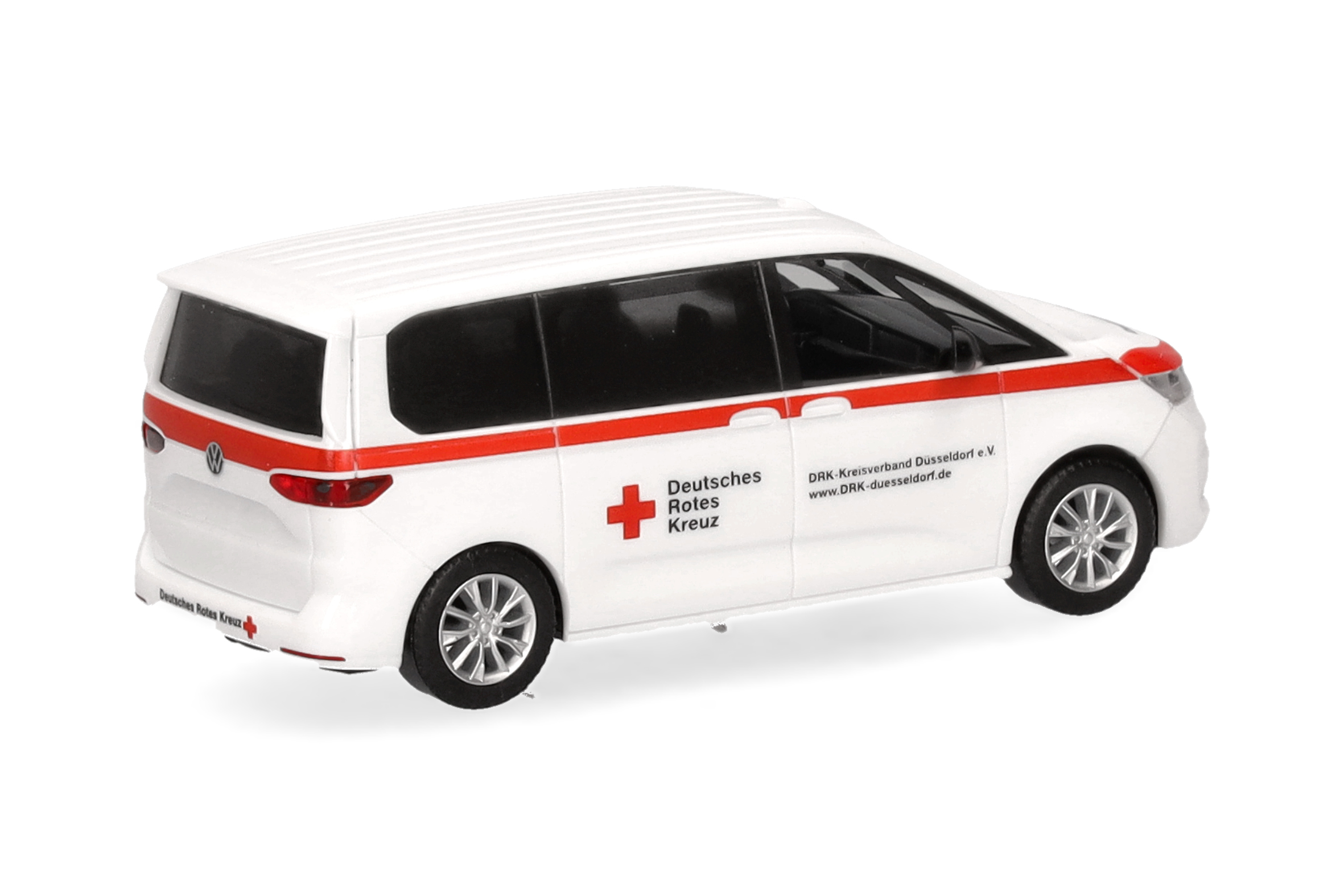 Herpa 098359 | Volkswagen (VW) Multivan | DRK Düsseldorf  | 1:87