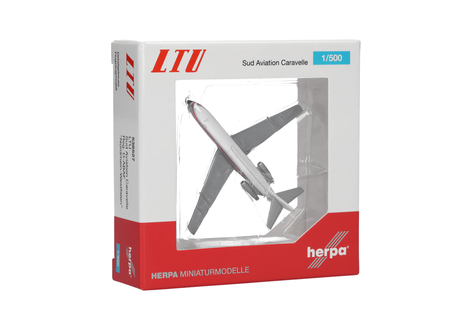 Herpa Wings 538527 | LTU Sud Aviation Caravelle | D-ABAF "Nordrhein-Westfalen"| 1:500