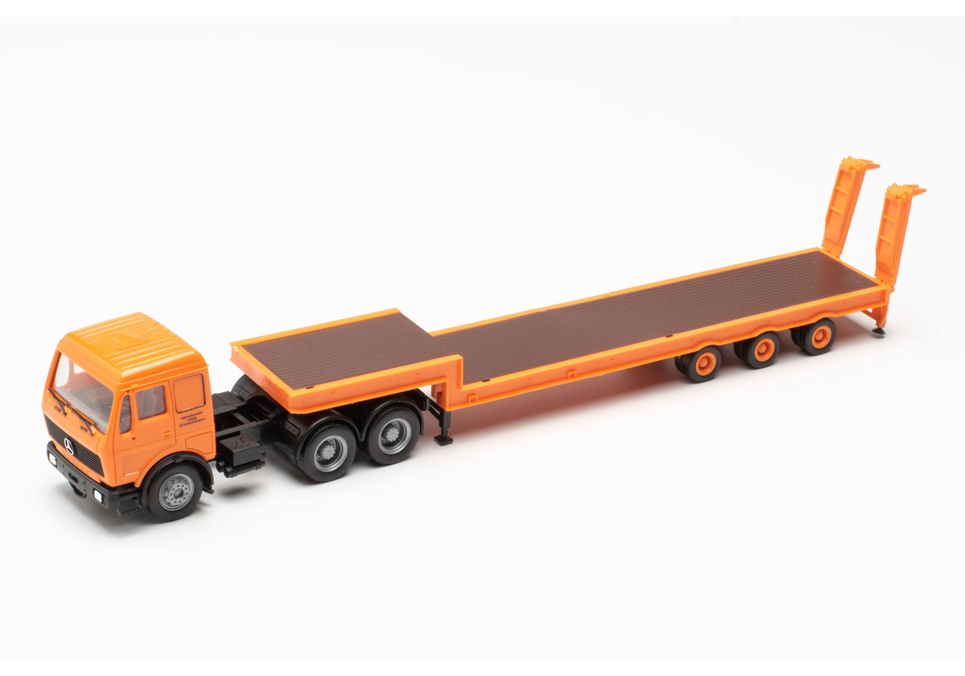 Herpa 317078 | Mercedes-Benz NG 80 Tieflade-Sattelzug | Deutrans | 1:87