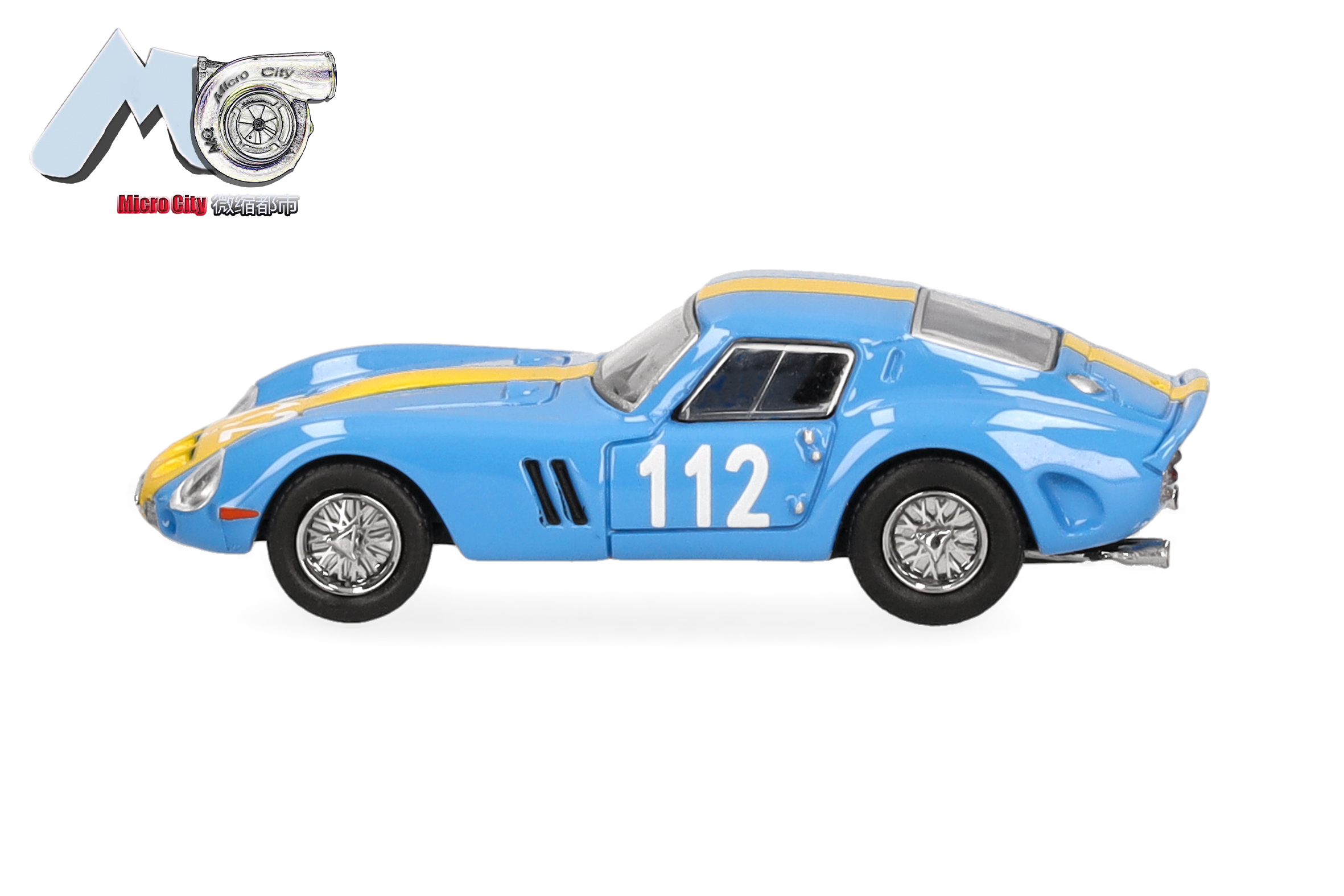 Herpa MicroCity 87MC000058 | Ferrari 250 GTO "112" | blau | 1:87