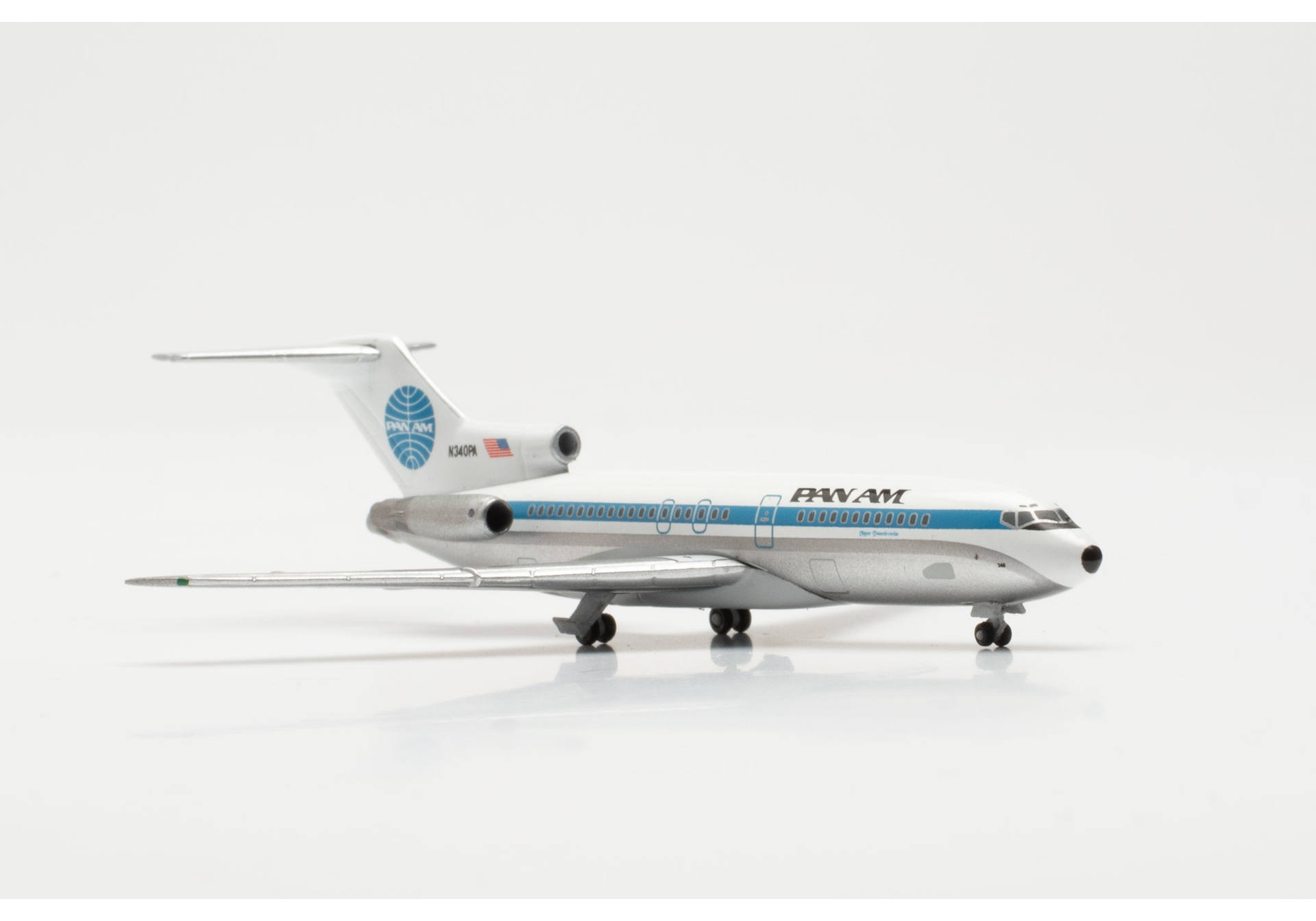 Herpa Wings 537285 | Pan Am Boeing 727-100 | 1:500