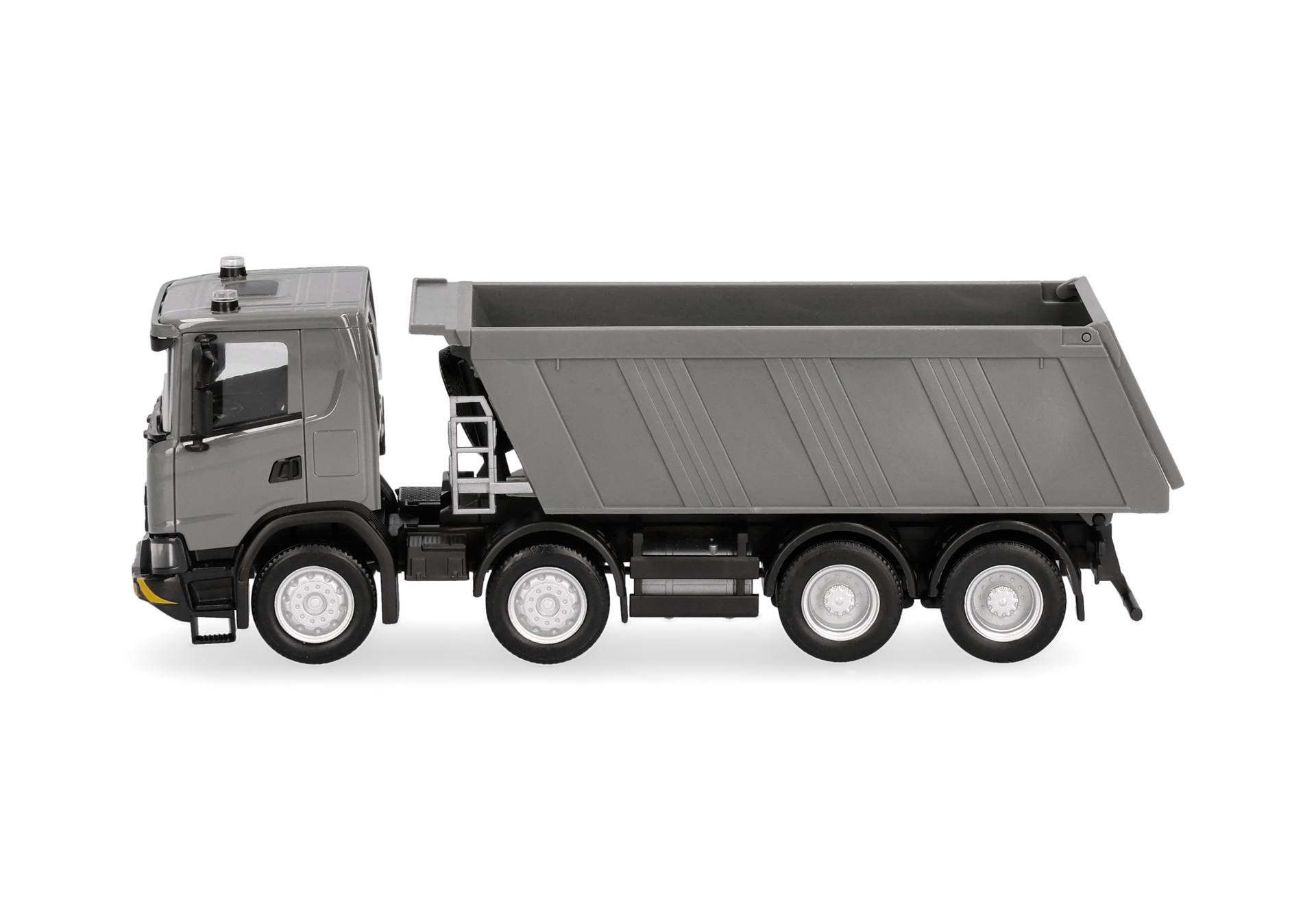 Herpa 321402 | Scania XT 17 | Kipp-LKW 4achs | grau-gelb | 1:87