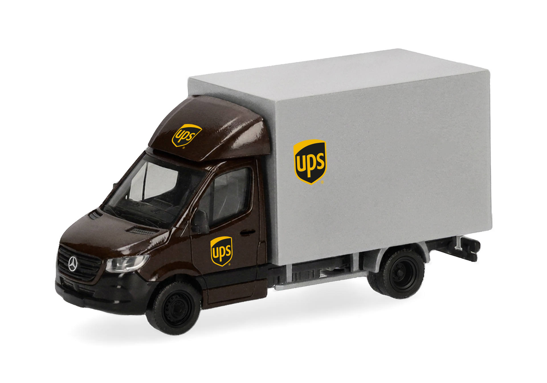 Herpa 099790 | Mercedes-Benz Sprinter '18 mit Kofferaufbau | UPS | 1:87