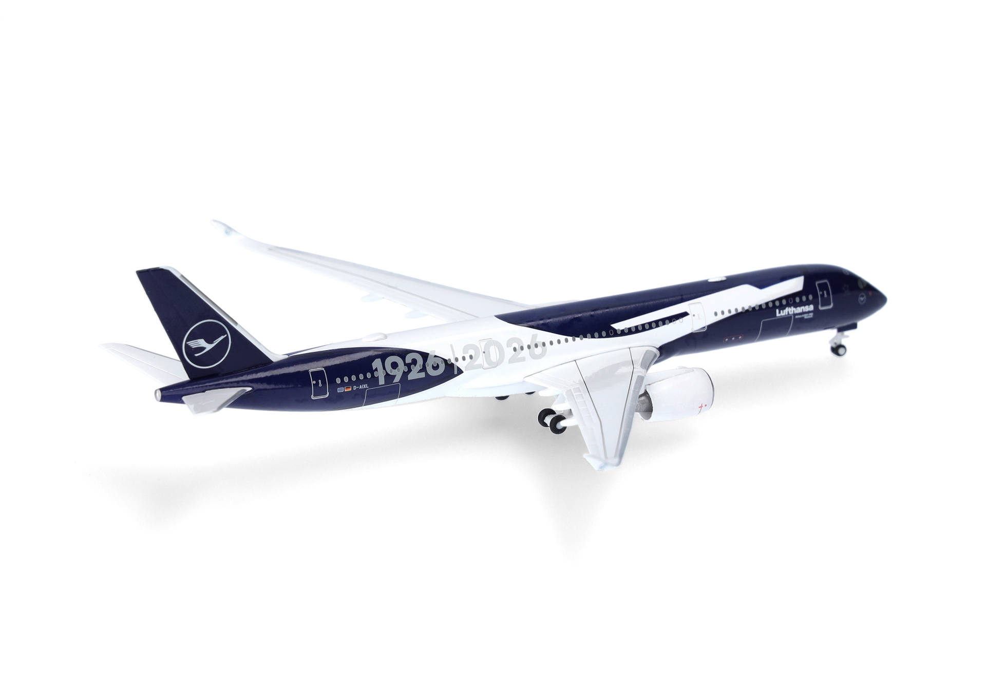 Herpa Wings 539012 | Lufthansa | Airbus A350-900 "100 Jahre" | D-AIXL | 1:500