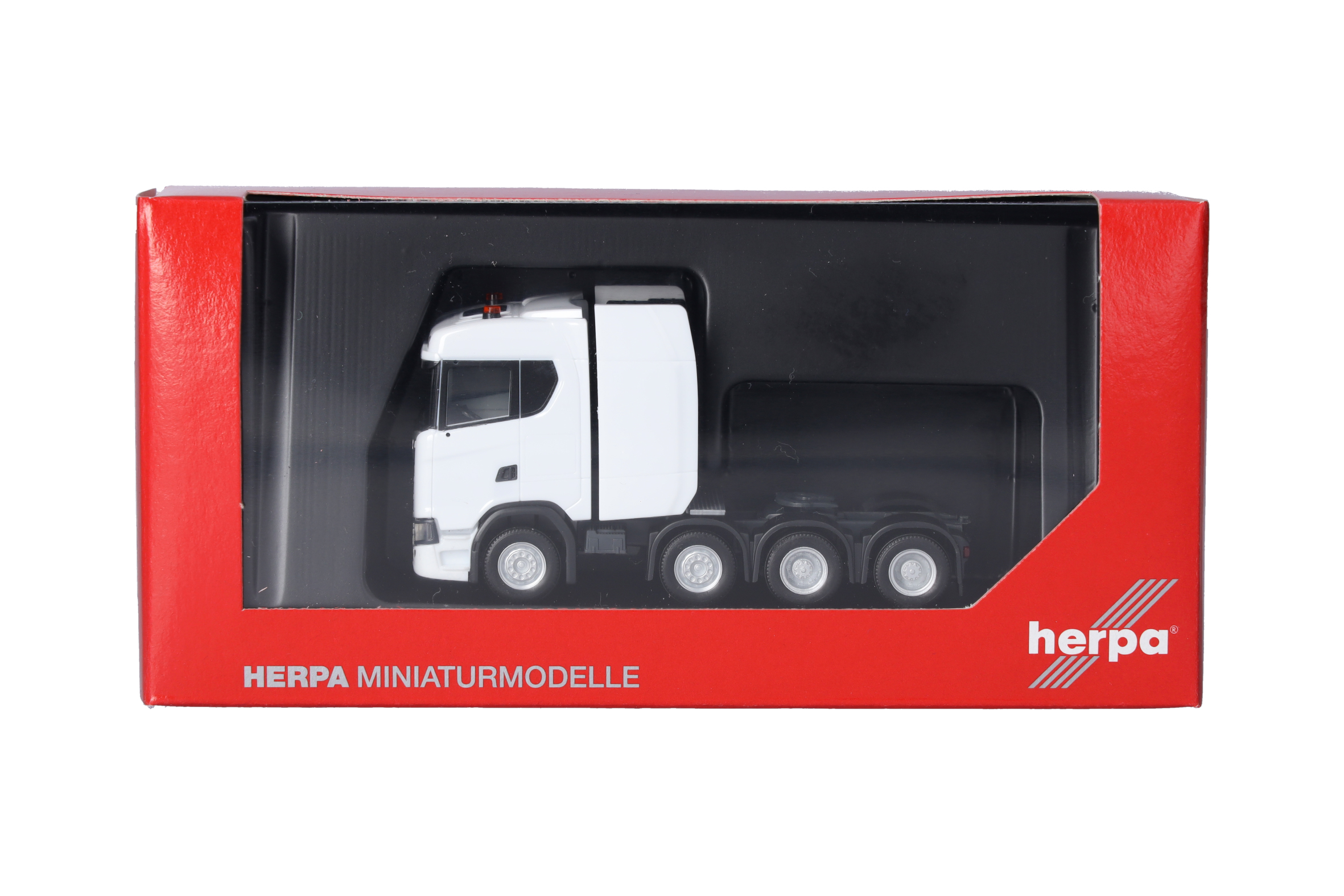 Herpa 315753-003 | Scania CS 20 ND | Schwerlastzugmaschine 4achs | weiß | 1:87