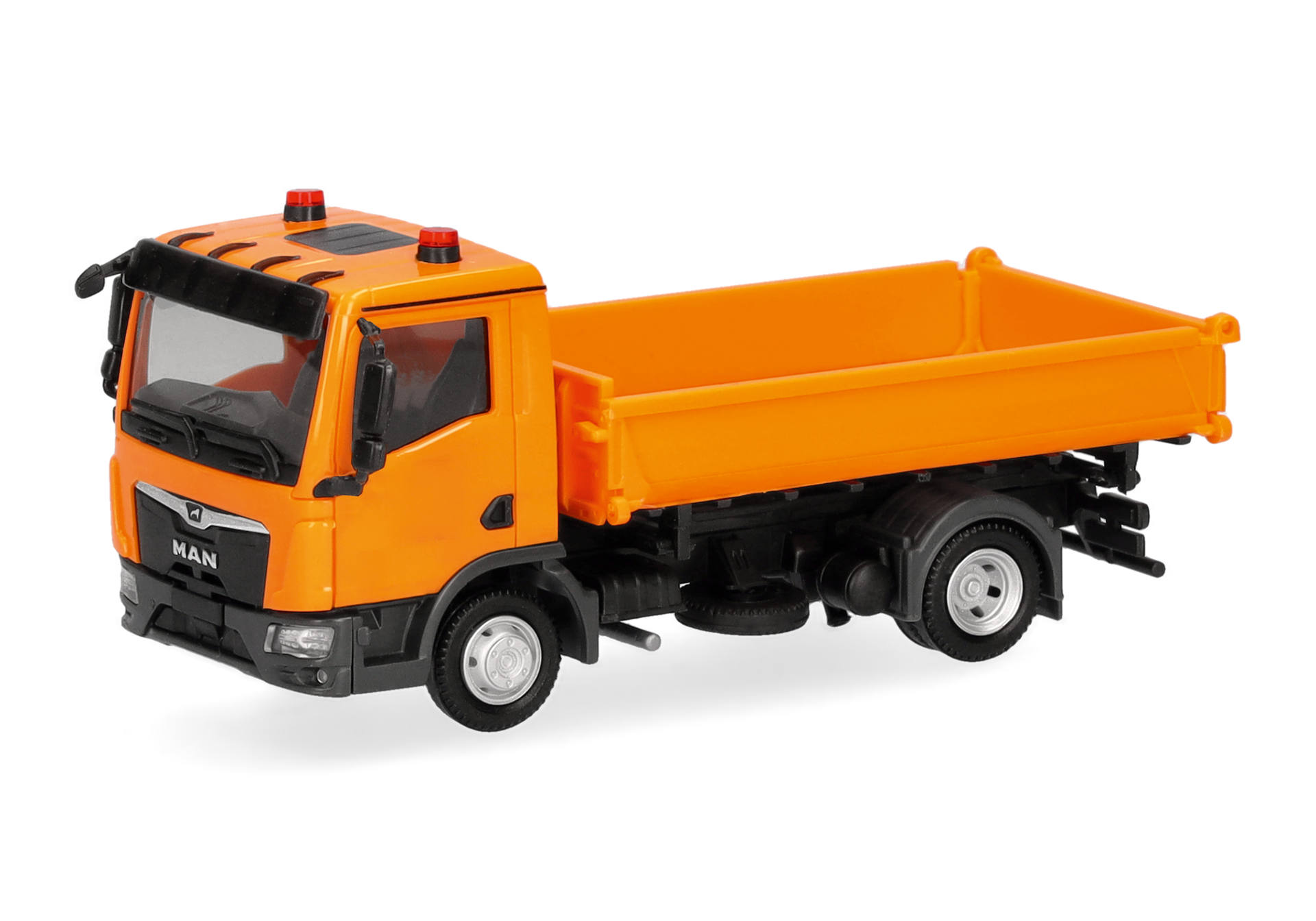 Herpa 322065 | MAN TGL Dreiseitenkipper | kommunalorange | 1:87