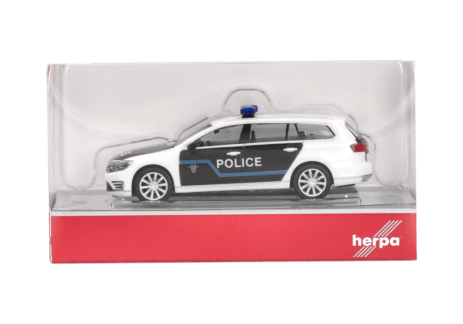 Herpa 099097 | VW Passat Variant GTE | Police Paris (FR) | 1:87