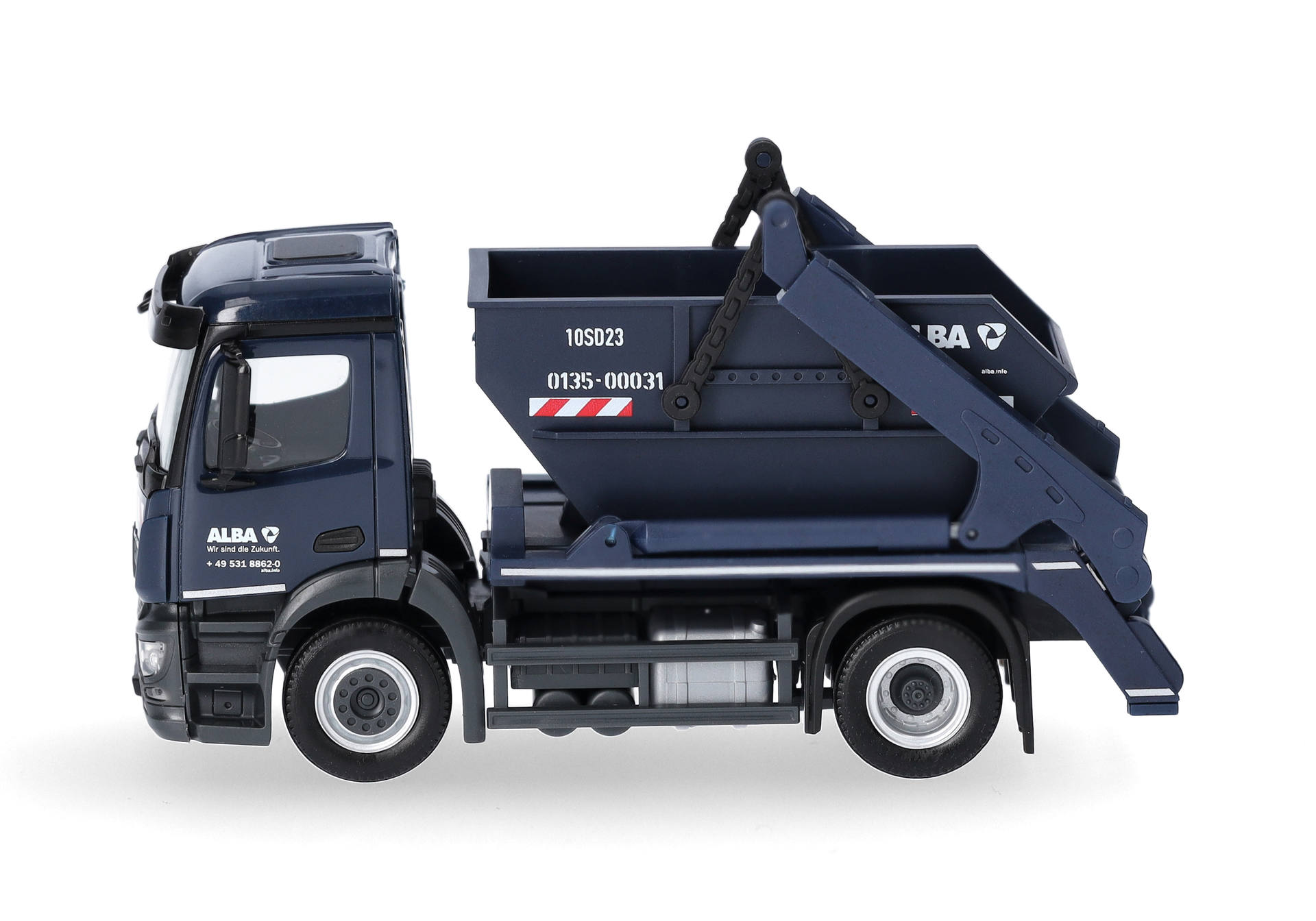 Herpa 318440 | Mercedes-Benz Actros S | Absetzkipper AK12 | ALBA | 1:87