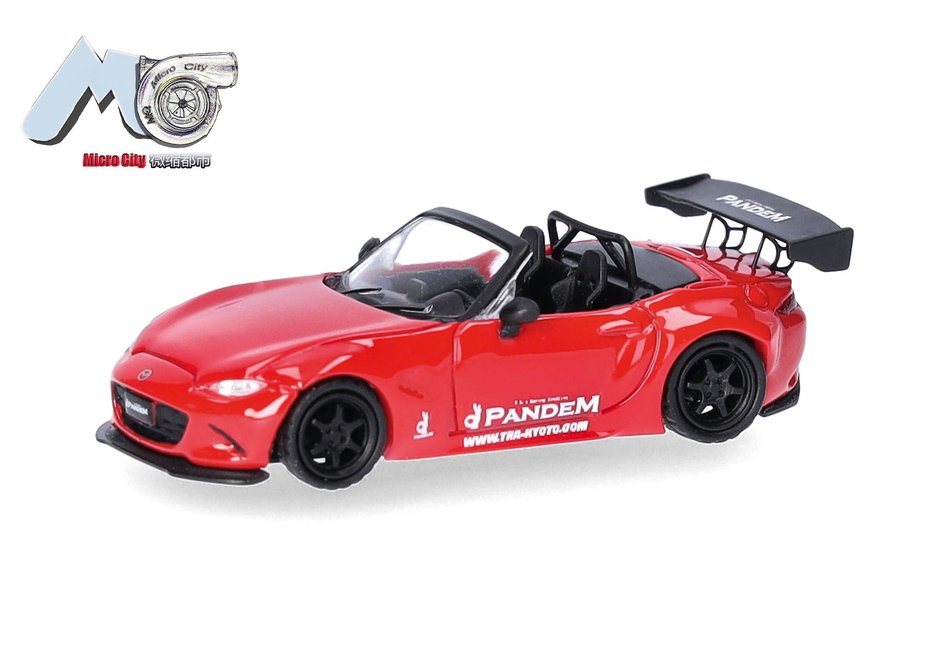 Herpa MicroCity 87MC000142 | Mazda MX-5 Rocket Bunny | rot | 1:87