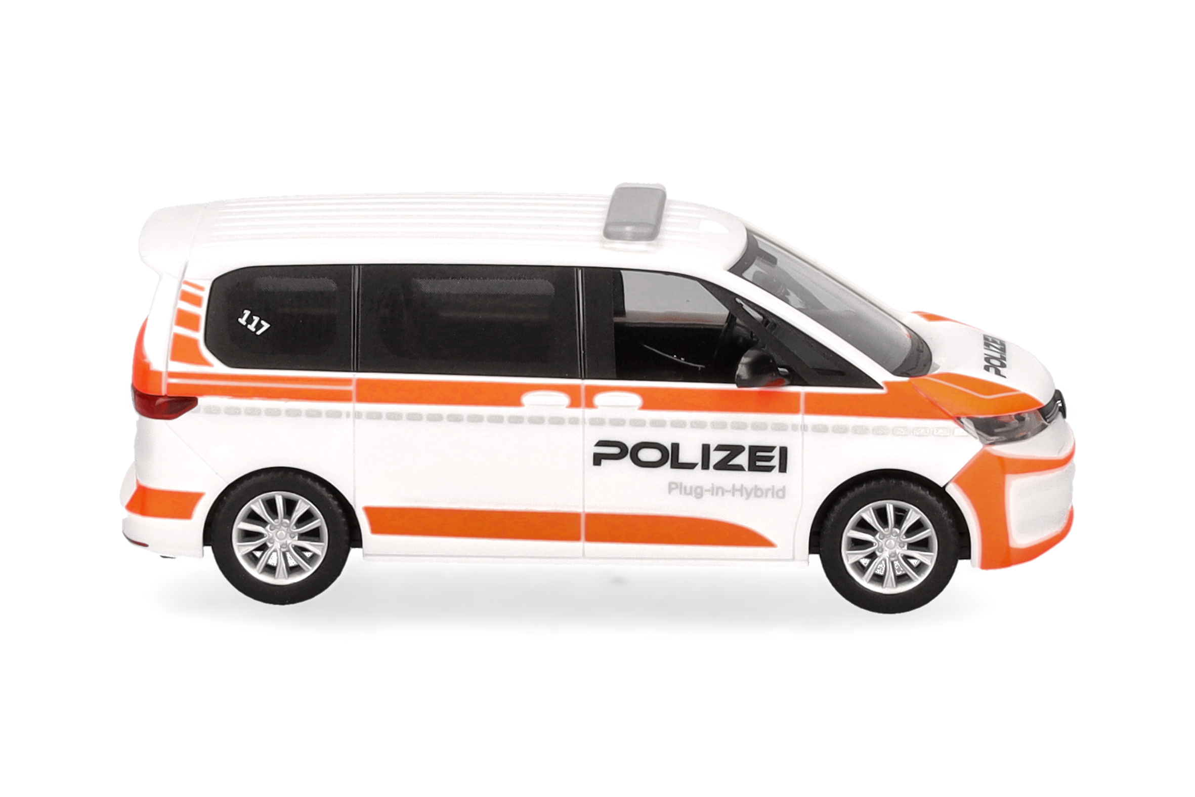 Herpa 098496 | Volkswagen (VW) Multivan | Polizei Schweiz | 1:87