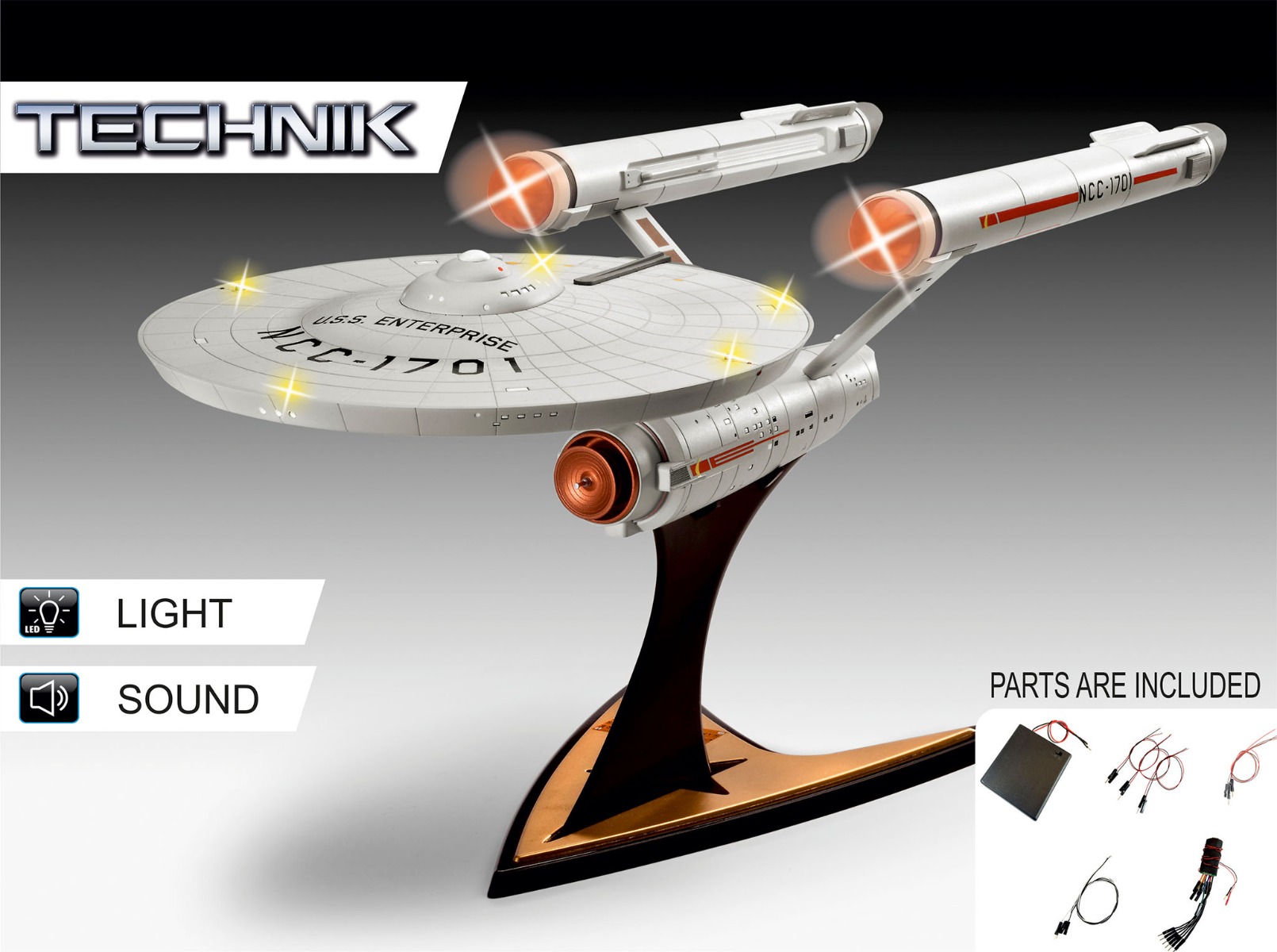 Revell 00454 - USS Enterprise NCC-1701. 1:600