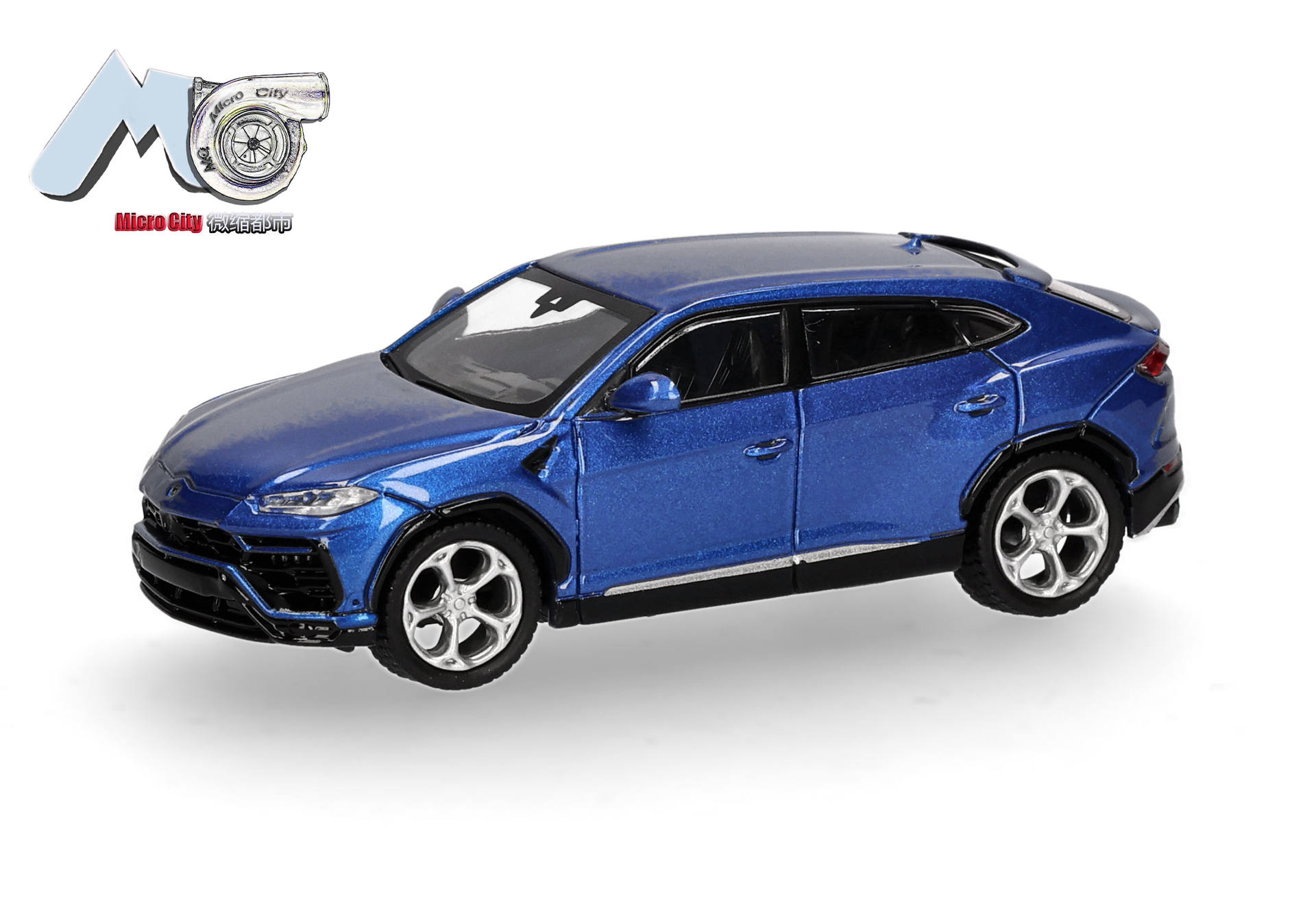 Herpa MicroCity 87MC000119 | Lamborghini Urus | blau | 1:87