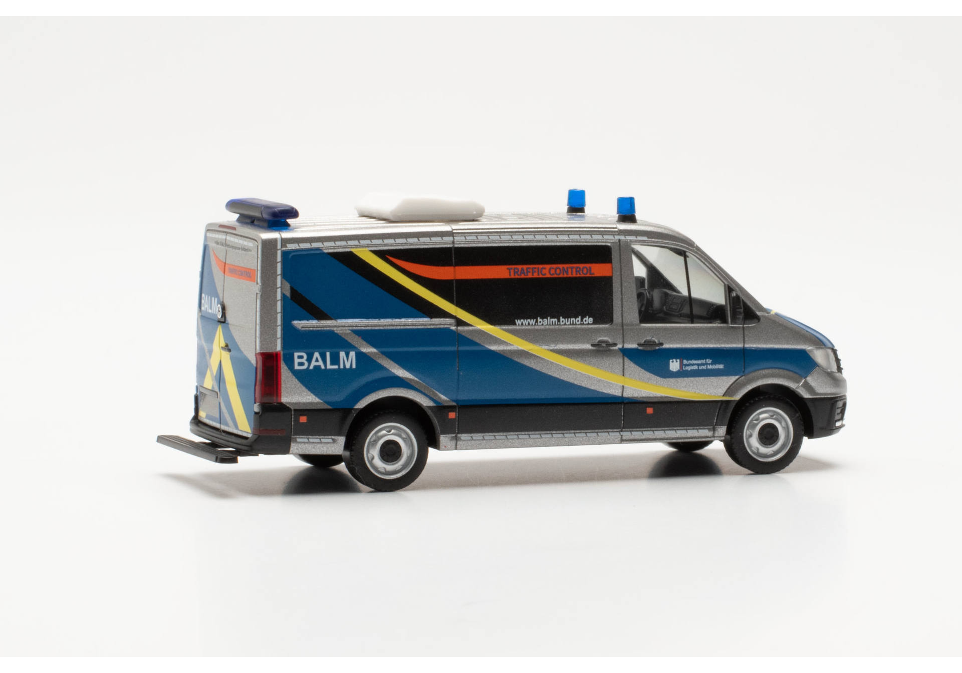 Herpa 097239 | VW Crafter Bus Flachdach |BALM/Bundesamt für Logistik und Mobilität | 1:87