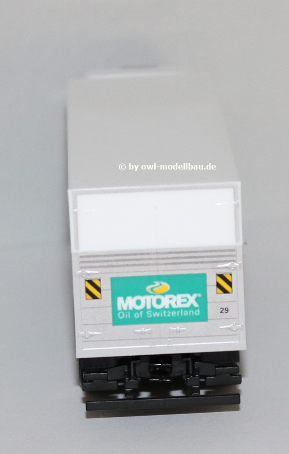 Herpa 944298 - Iveco Stralis XP Koffer-LKW - Motorex (CH). 1:87