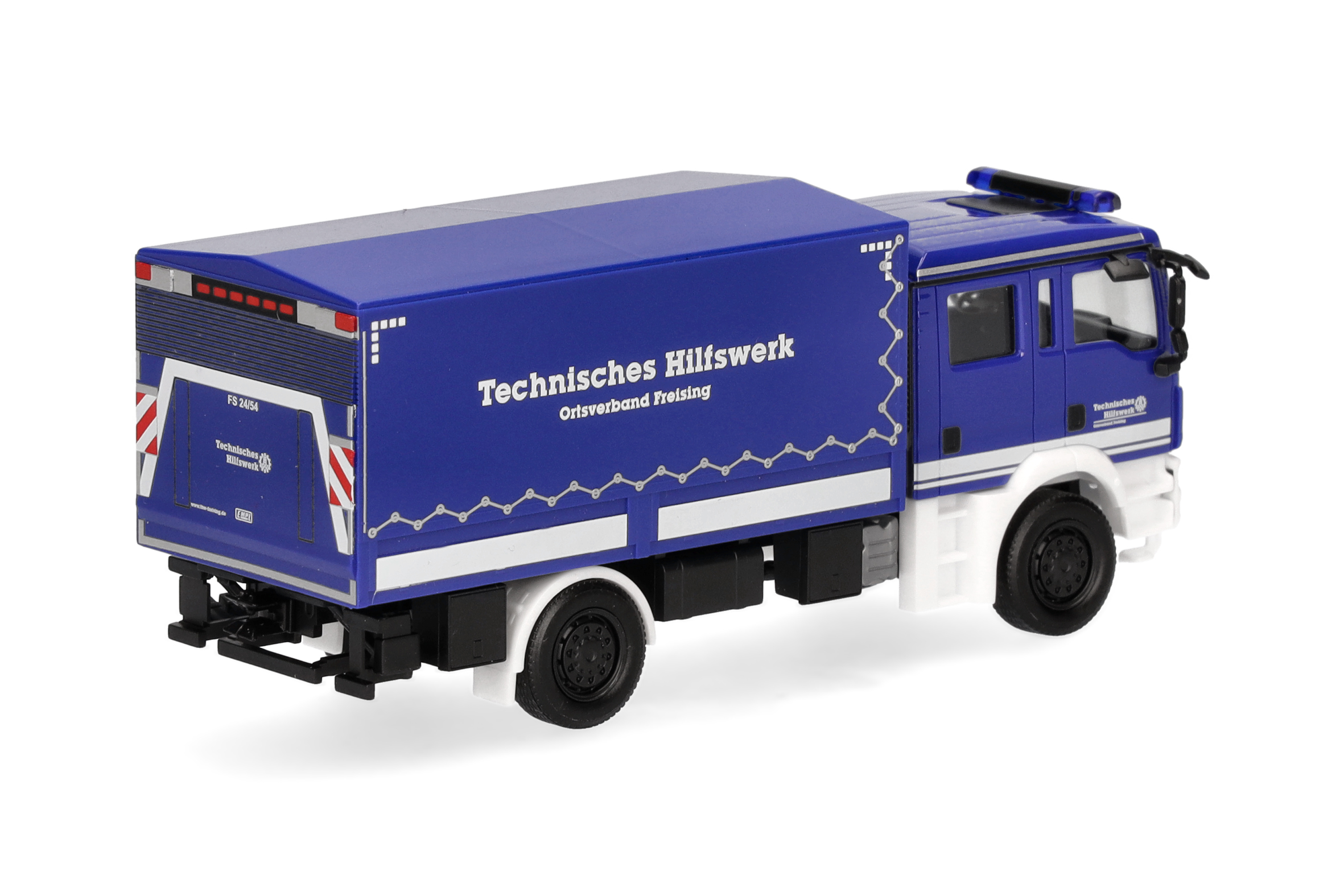 Herpa 098311 | MAN TGM Mehrzweckkraftwagen (MzKW) | THW Freising | 1:87